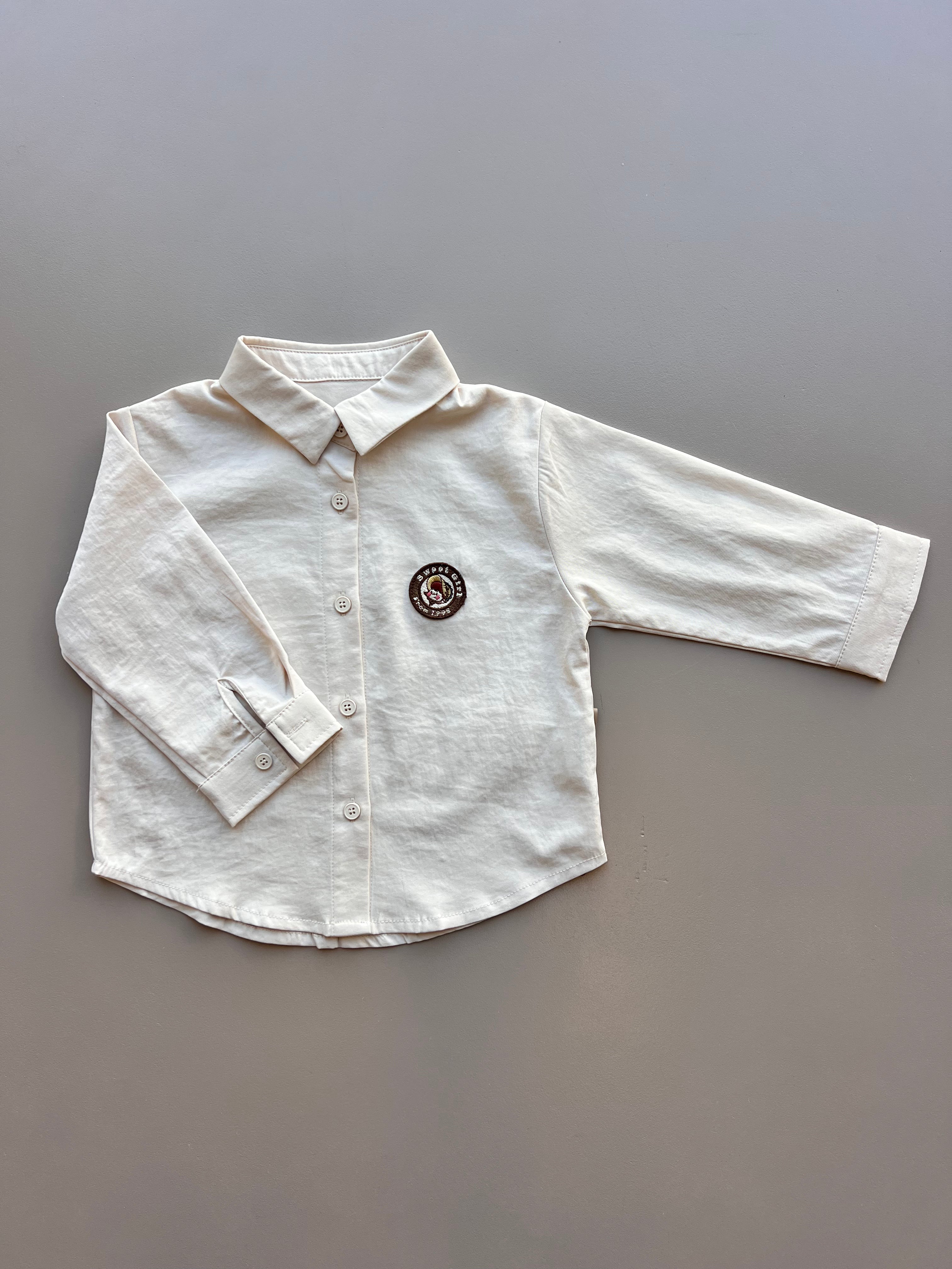 Beige Sweet Girl Shirt
