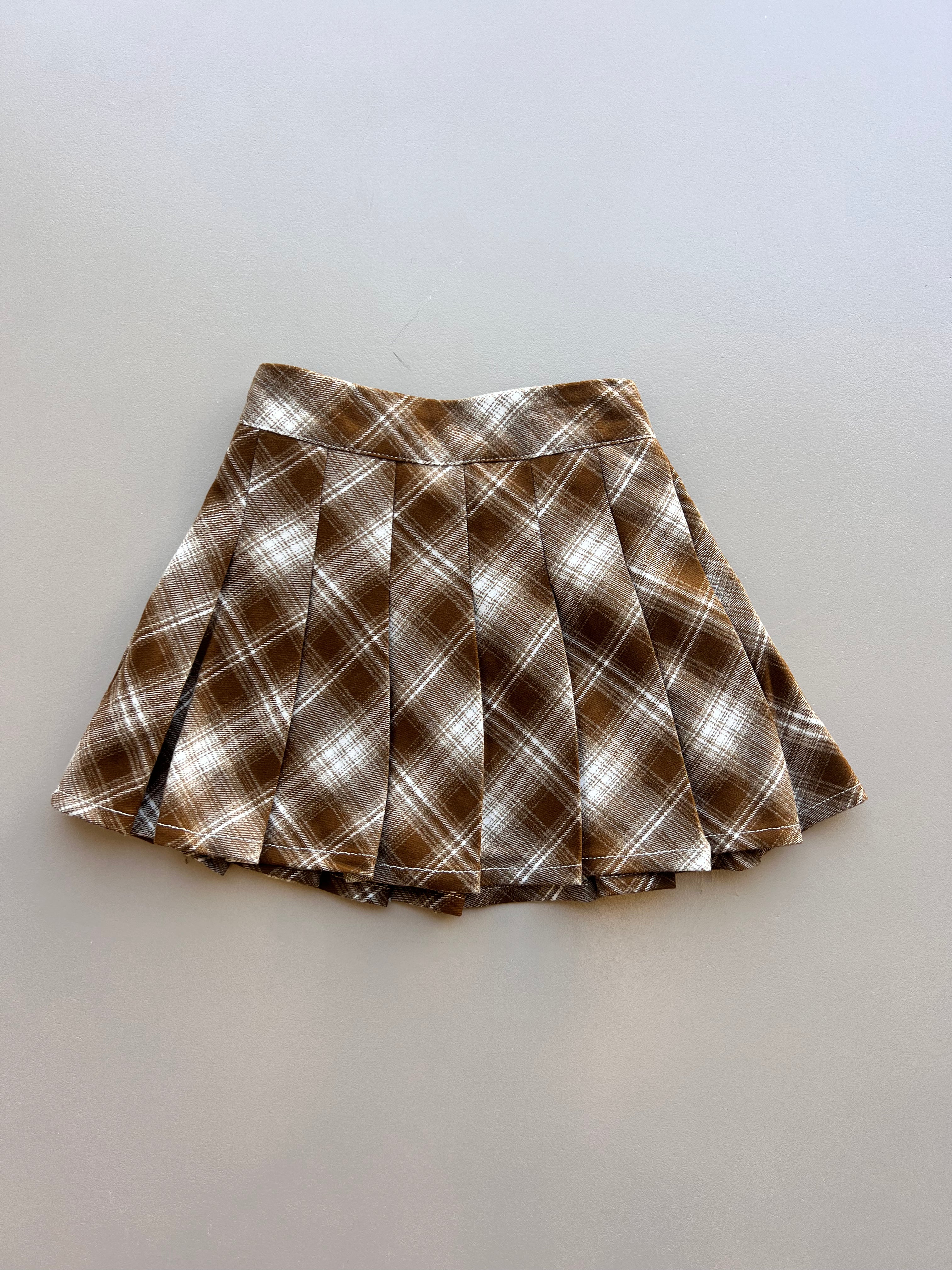 Bronze Accordeon Skirt