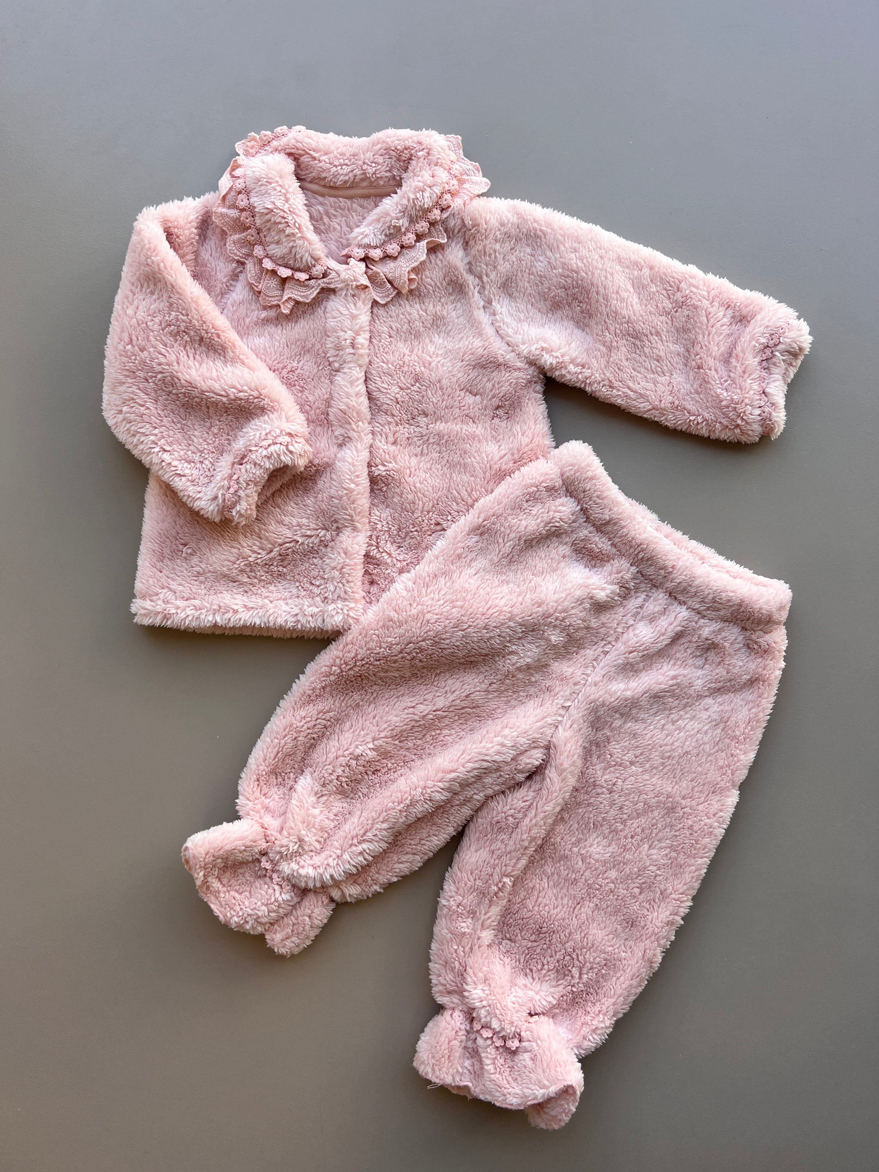 Pink Teddy 2 Pcs Set