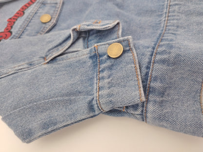 Blue Denim Cartoon Jacket