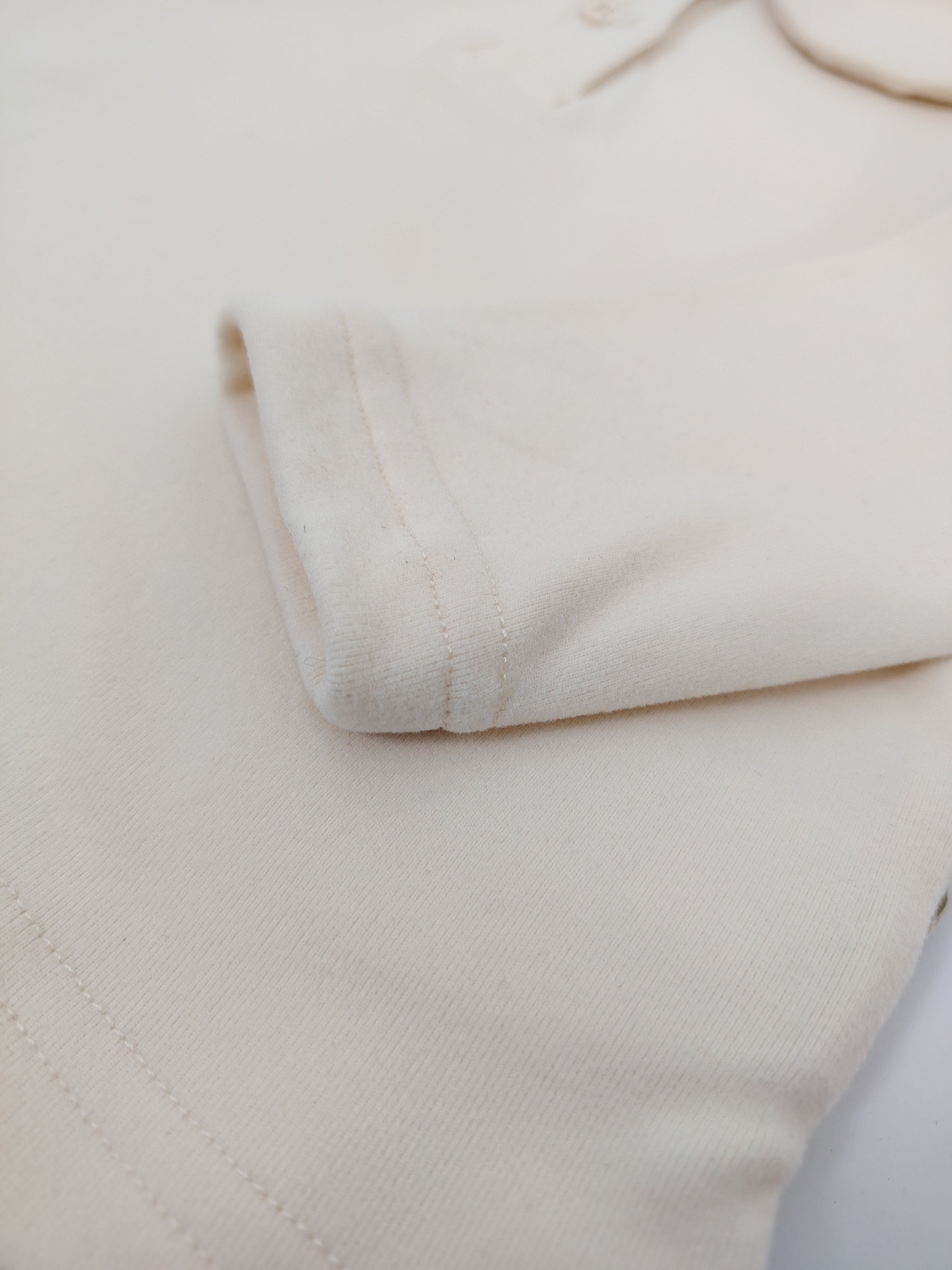 White Chicken Collar Sweatshirt