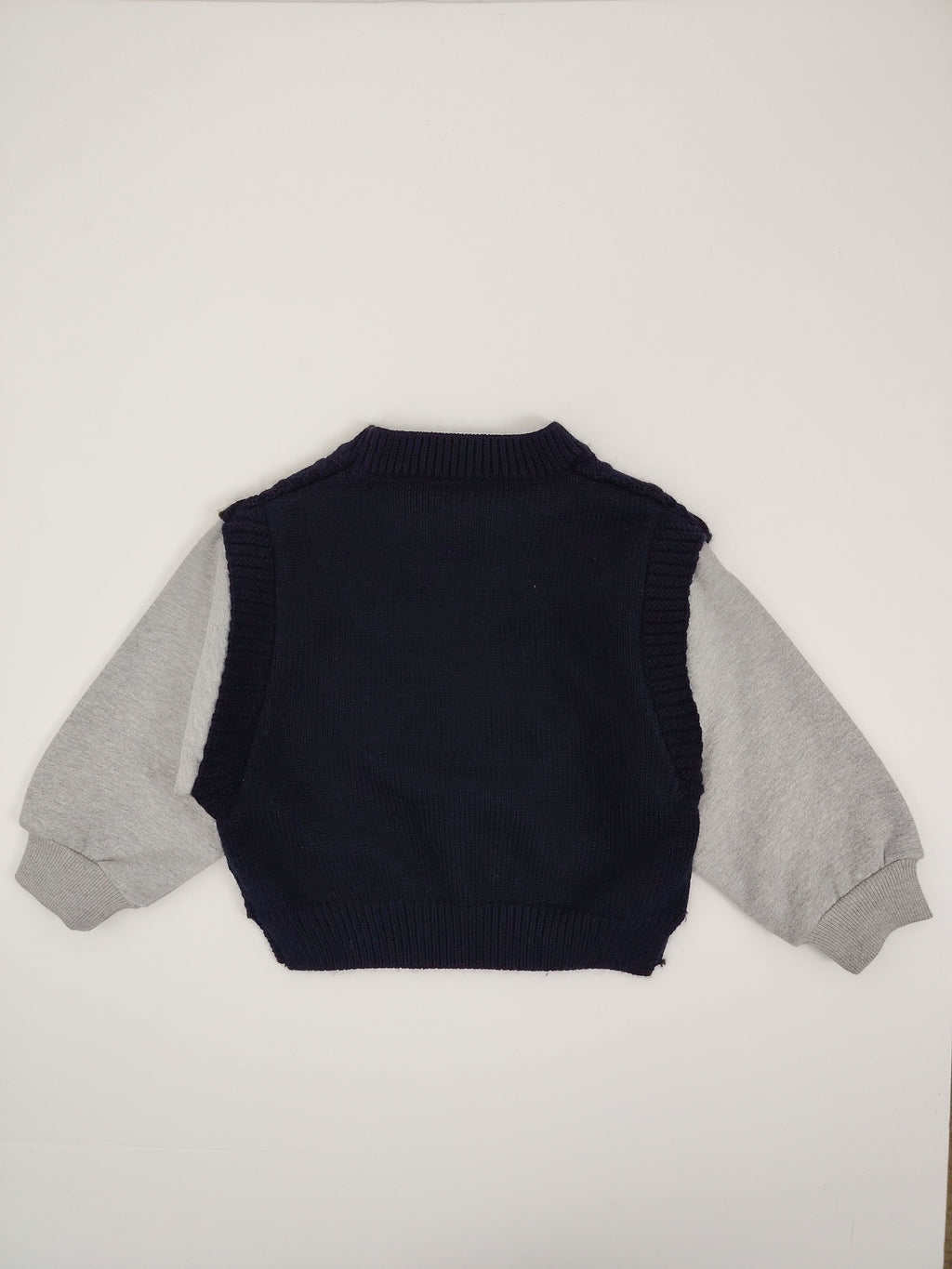 Black & Gray Oversize Sweater