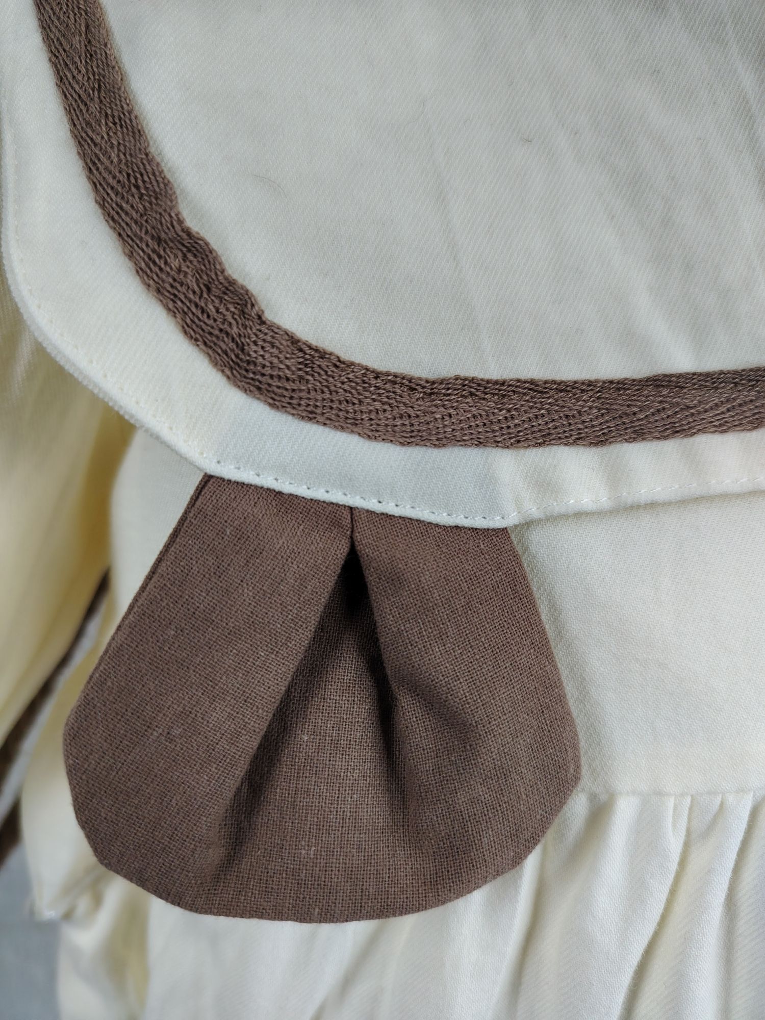 Beige Teddy Romper