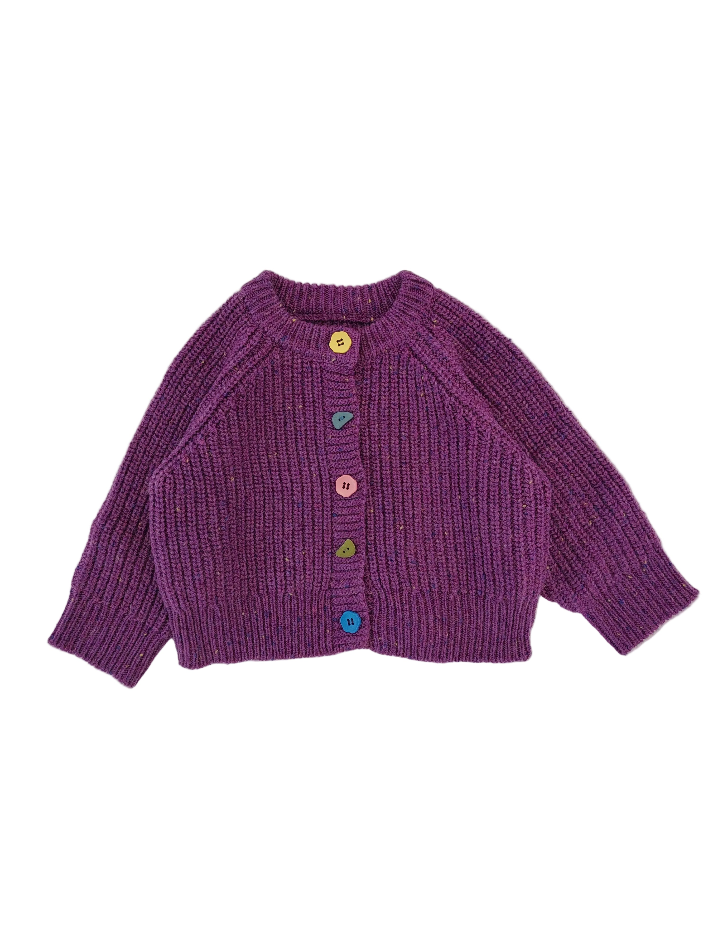 Purple Wool Jacket