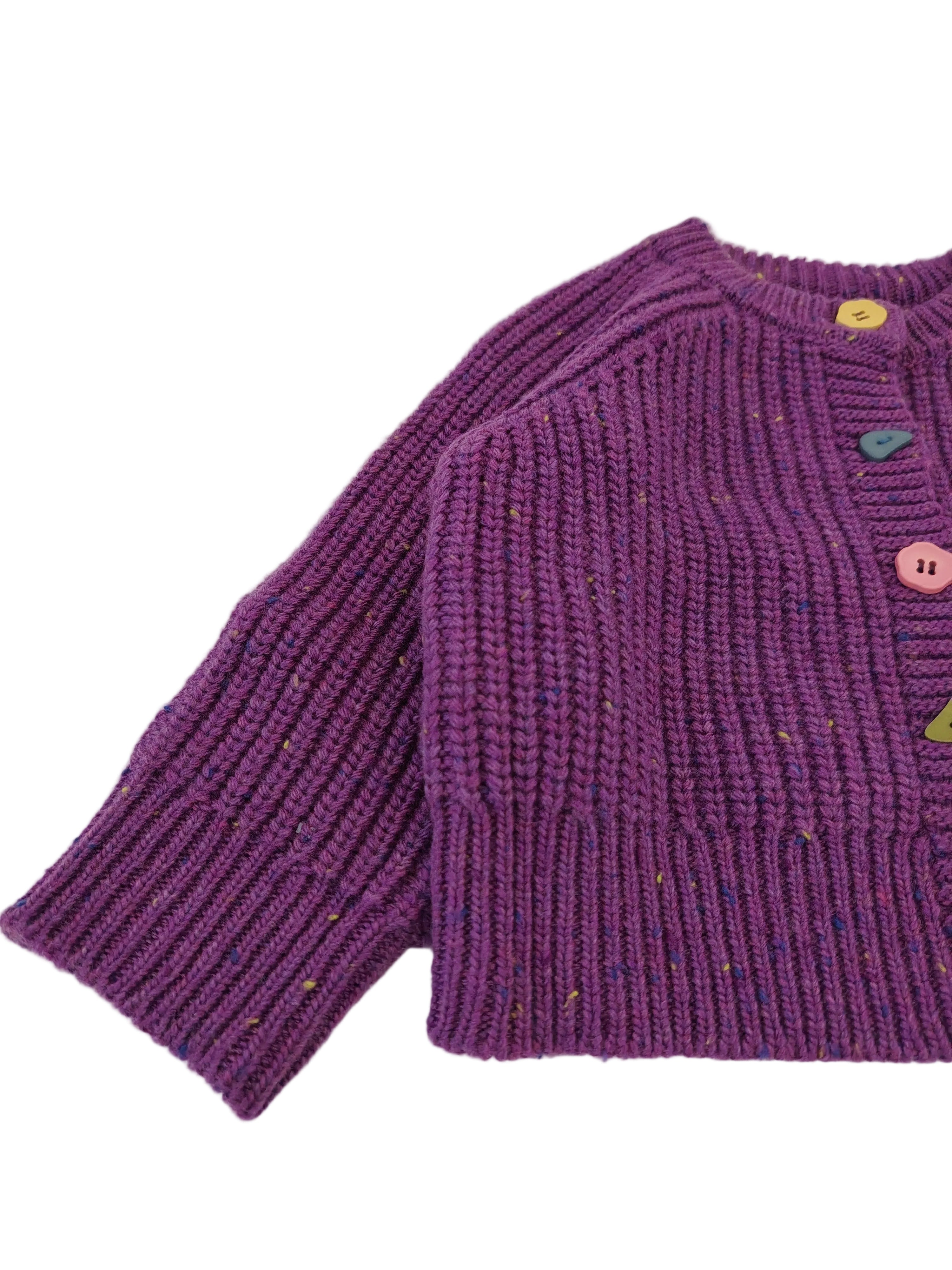 Purple Wool Jacket