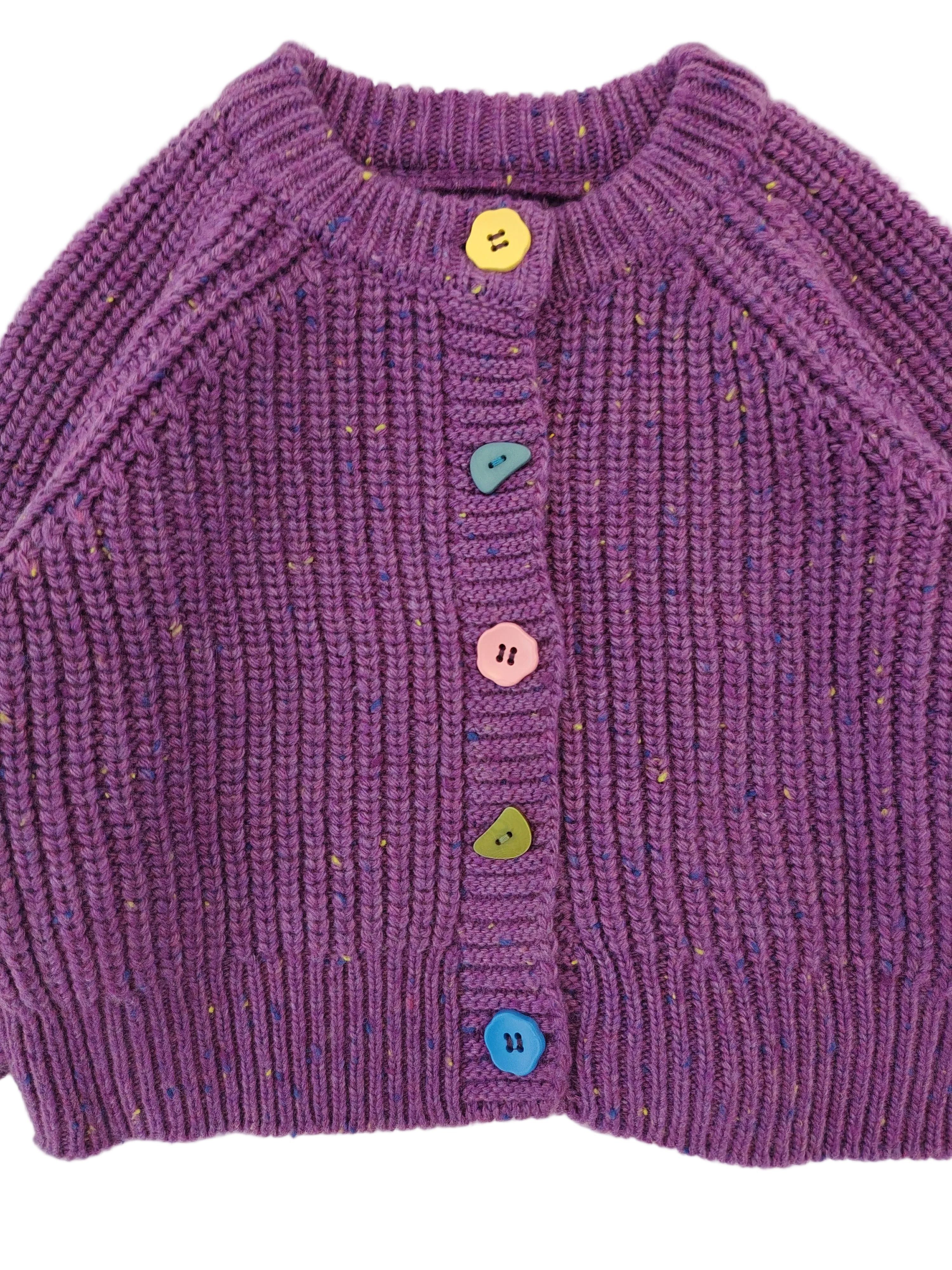 Purple Wool Jacket