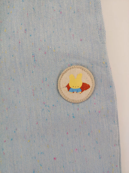 Blue Oversized Denim Pants