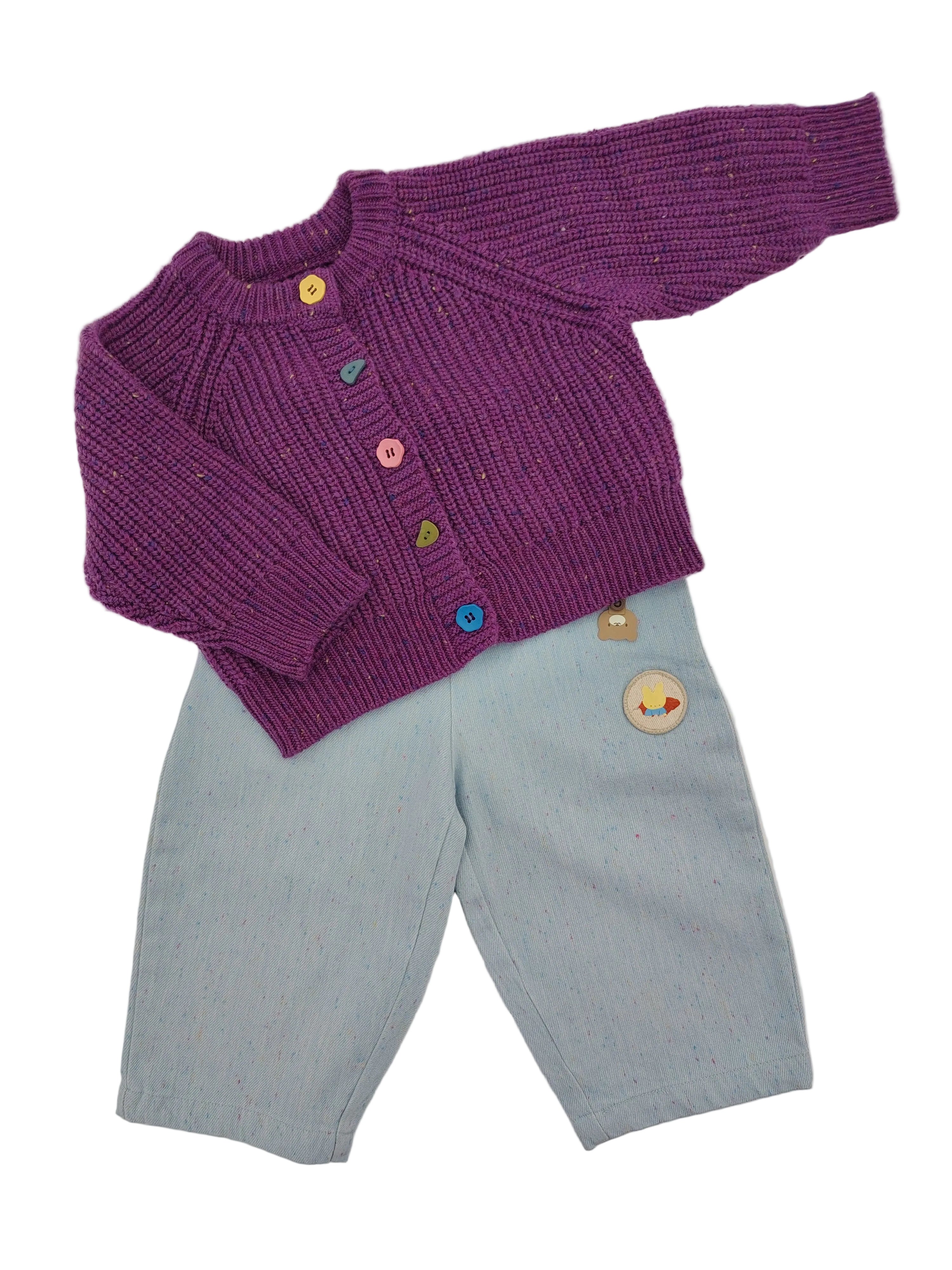 Purple Wool Jacket