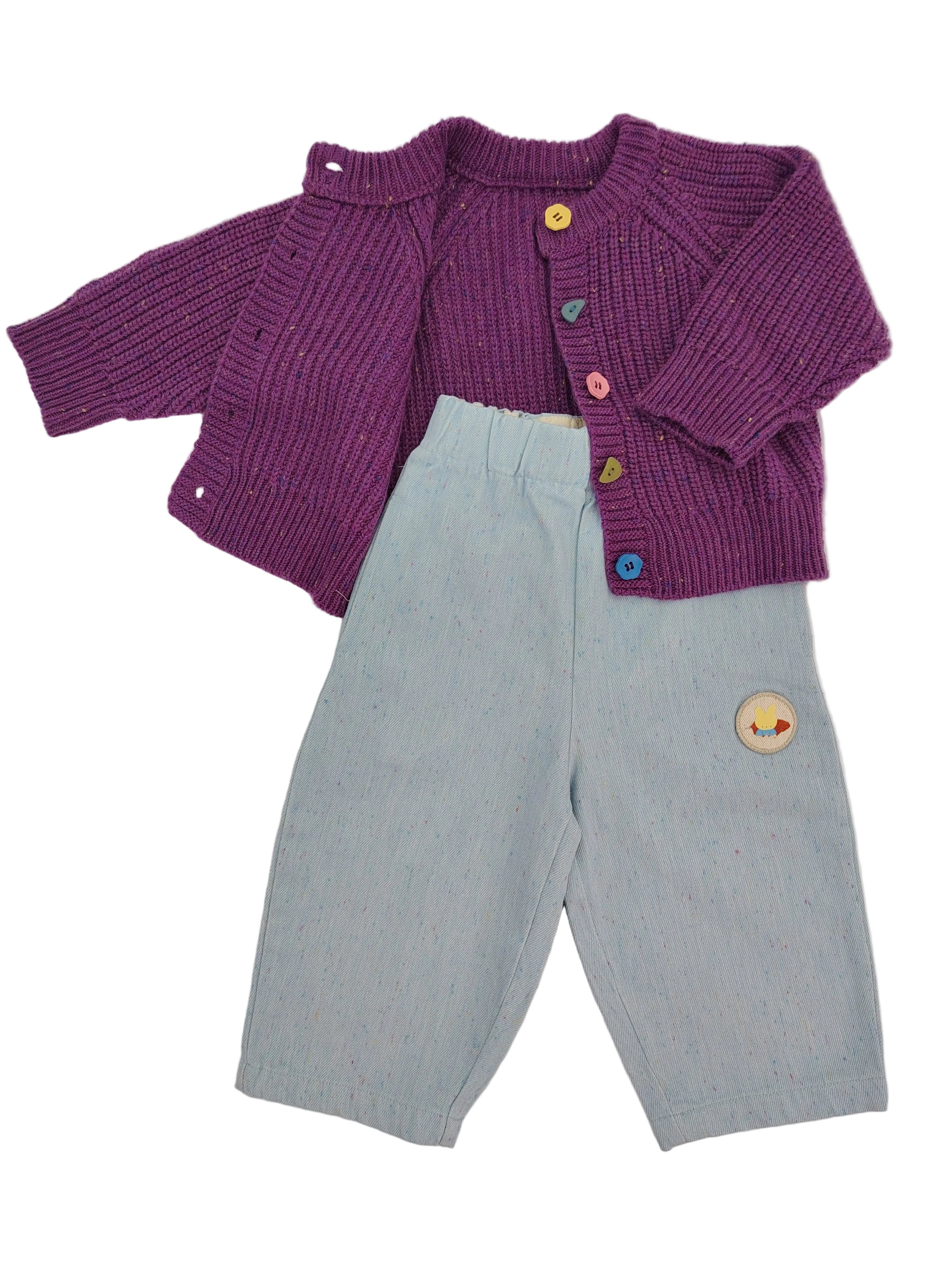 Purple Wool Jacket
