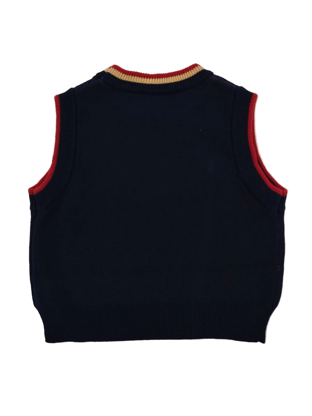 Navy Teddybear Gilet