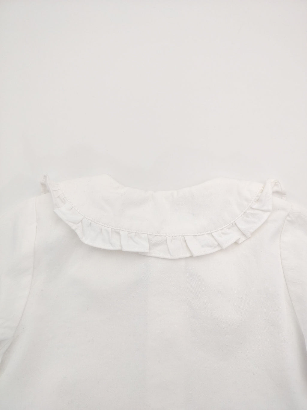 Red Noeud Papillon with Large Collar White Shirt