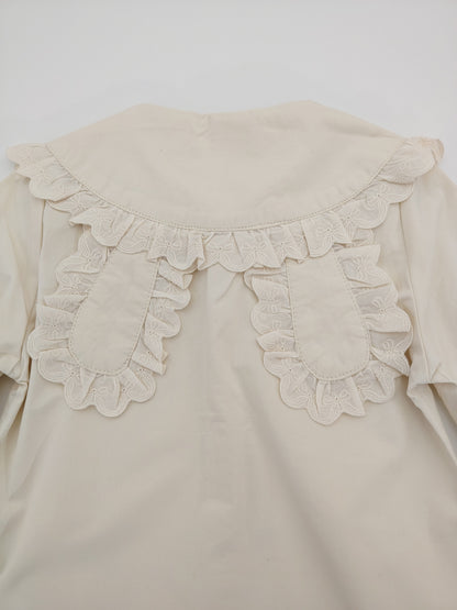 Beige Long Sleeve Princess Shirt