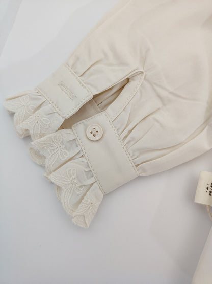 Beige Long Sleeve Princess Shirt