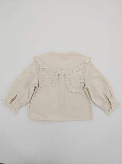 Beige Long Sleeve Princess Shirt