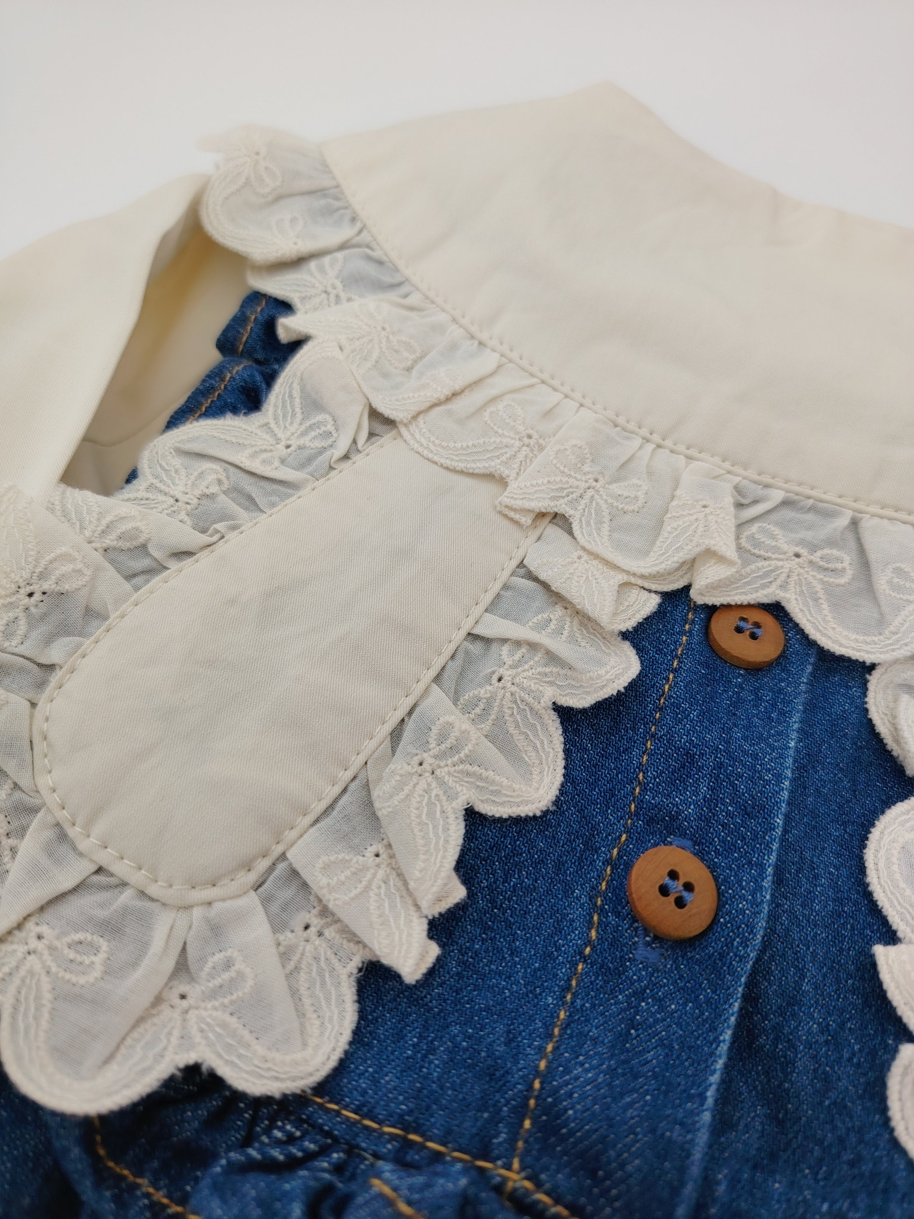 Beige Long Sleeve Princess Shirt