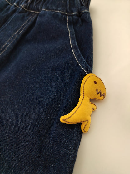 Dinosaur Navy Oversize Jeans