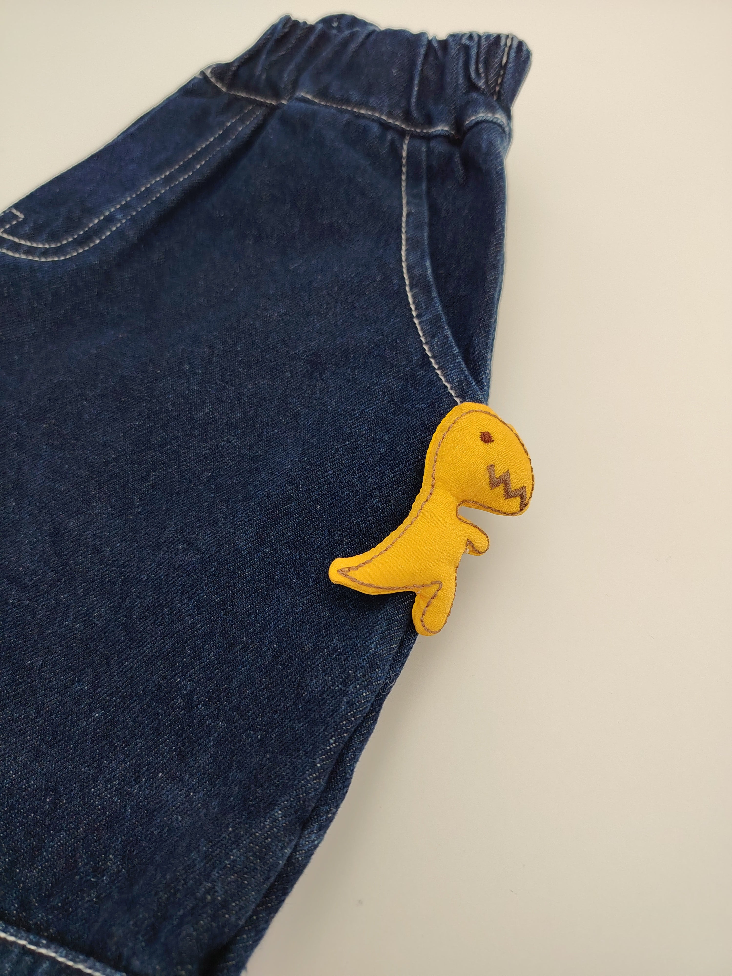 Dinosaur Navy Oversize Jeans