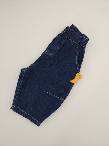 Dinosaur Navy Oversize Jeans