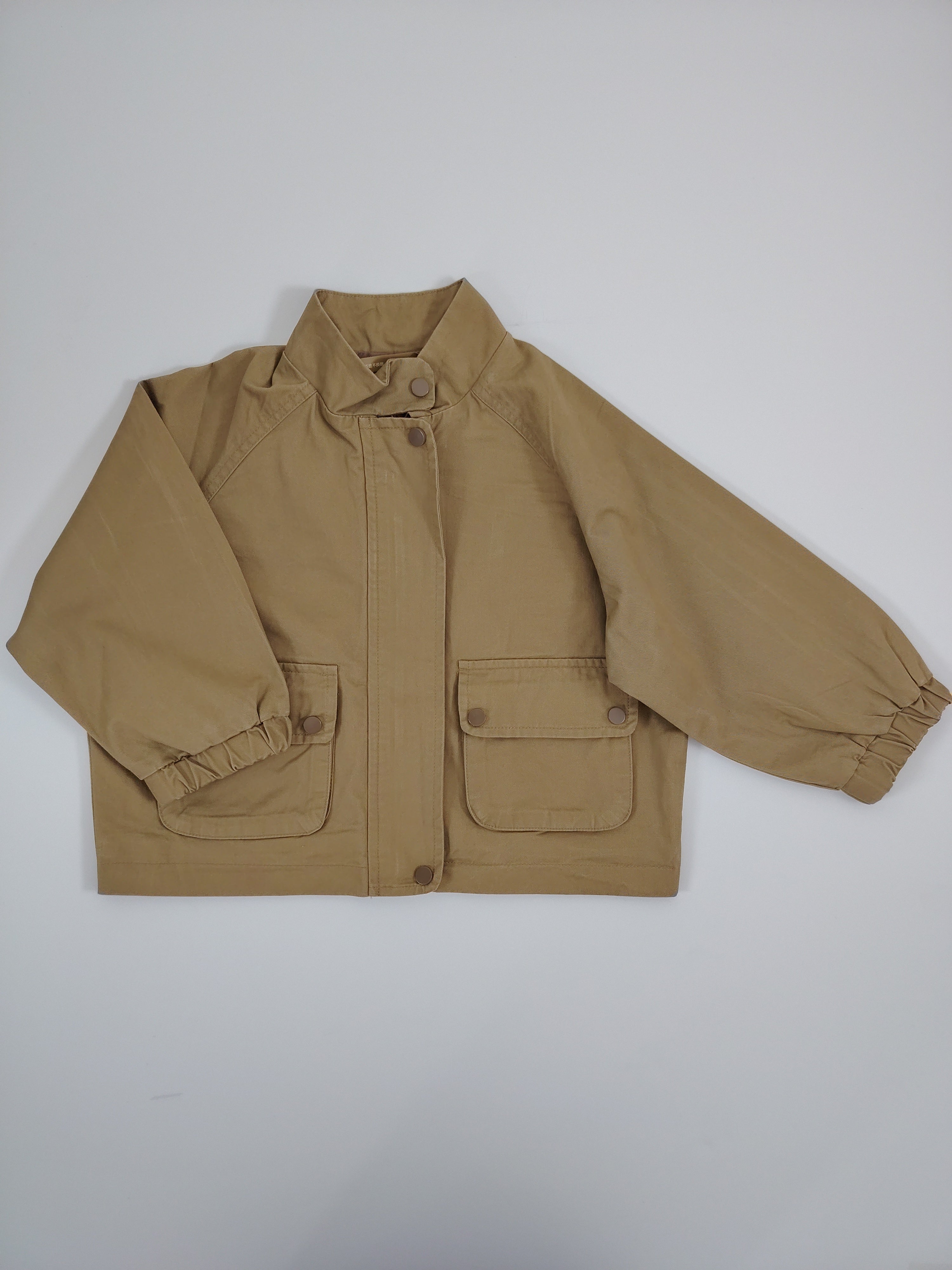 Beige Oversize Trench Coat