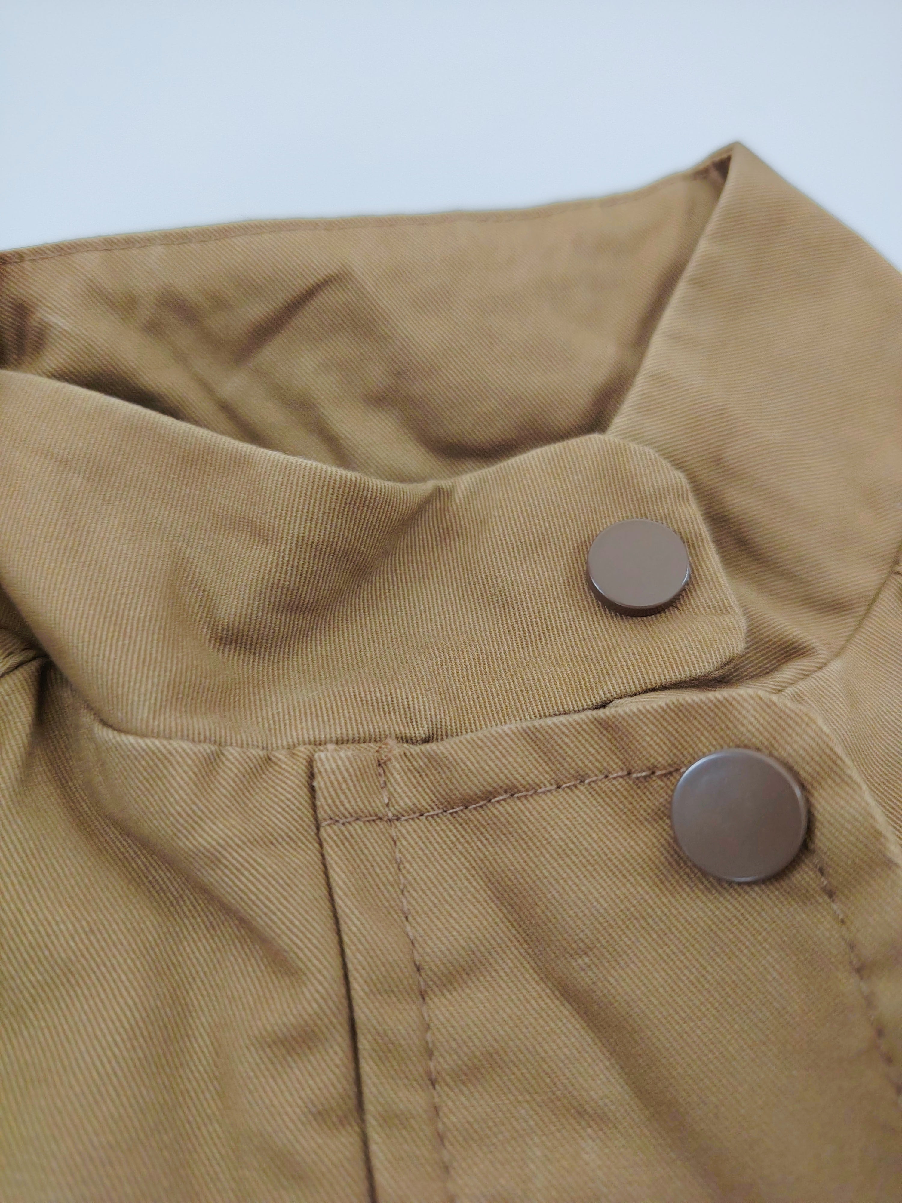 Beige Oversize Trench Coat
