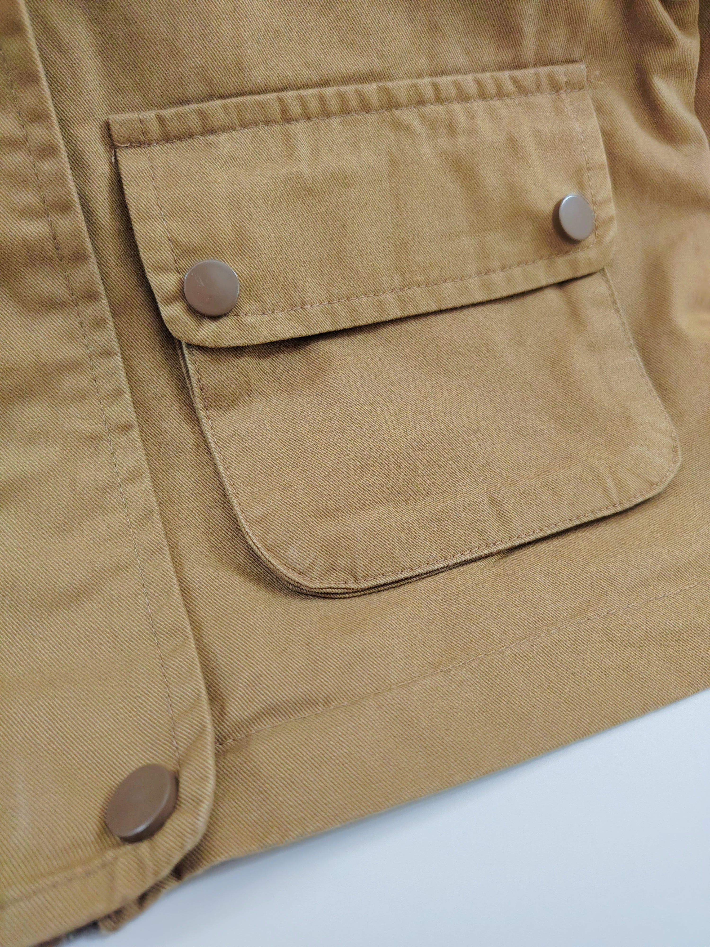 Beige Oversize Trench Coat