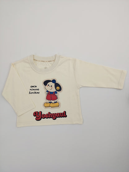 White Cartoon Sweatshirt