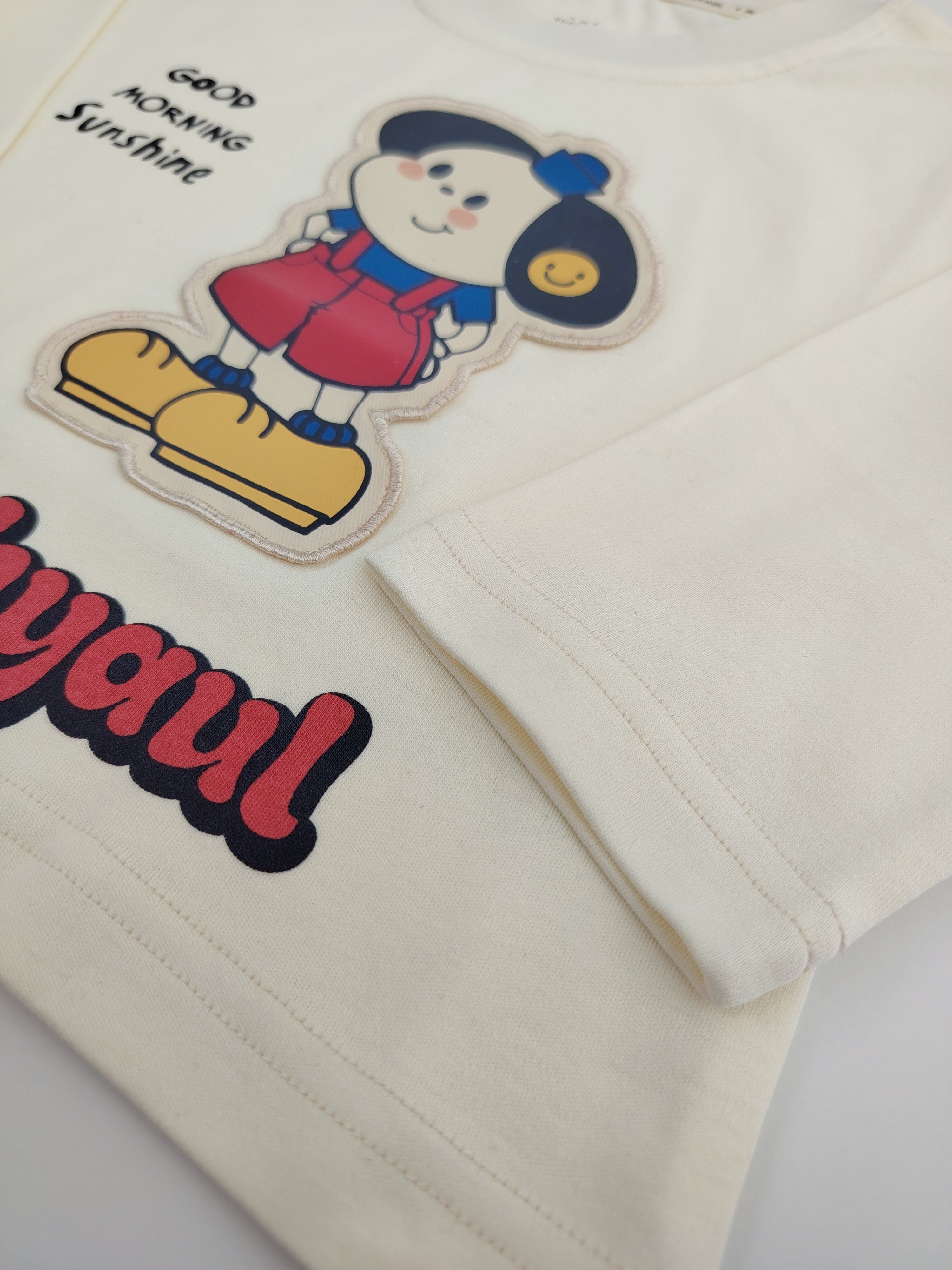 White Cartoon Sweatshirt