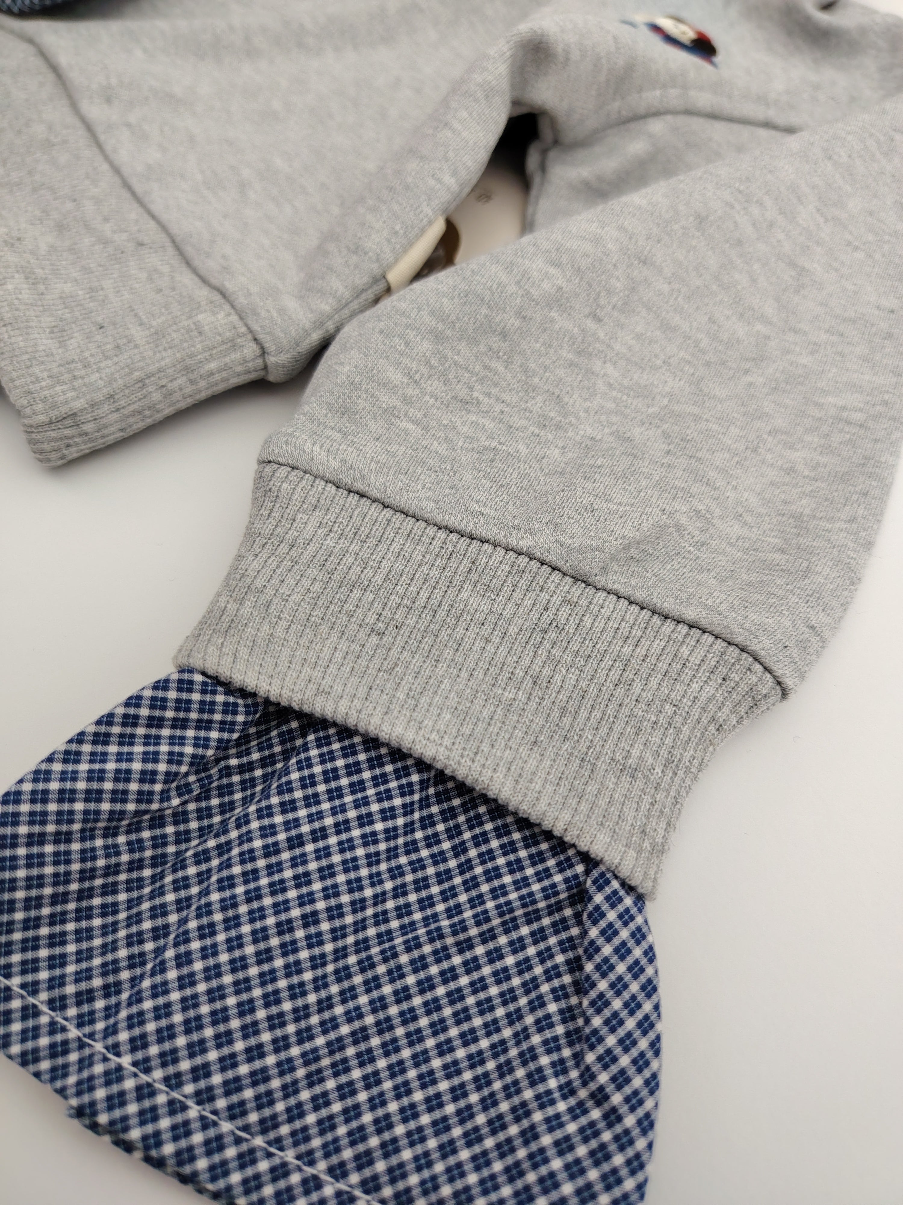 Gray Polo Sweater