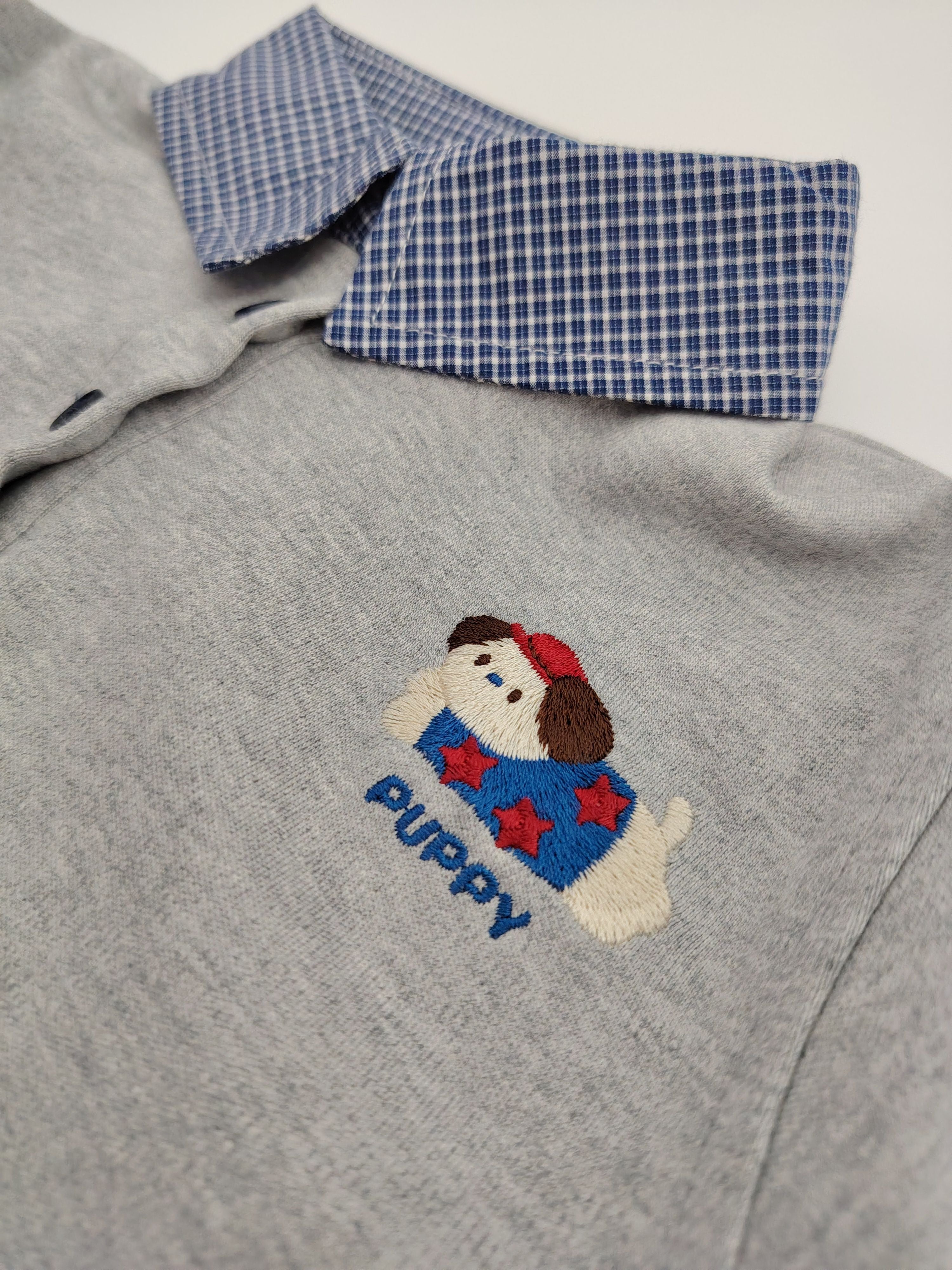 Gray Polo Sweater