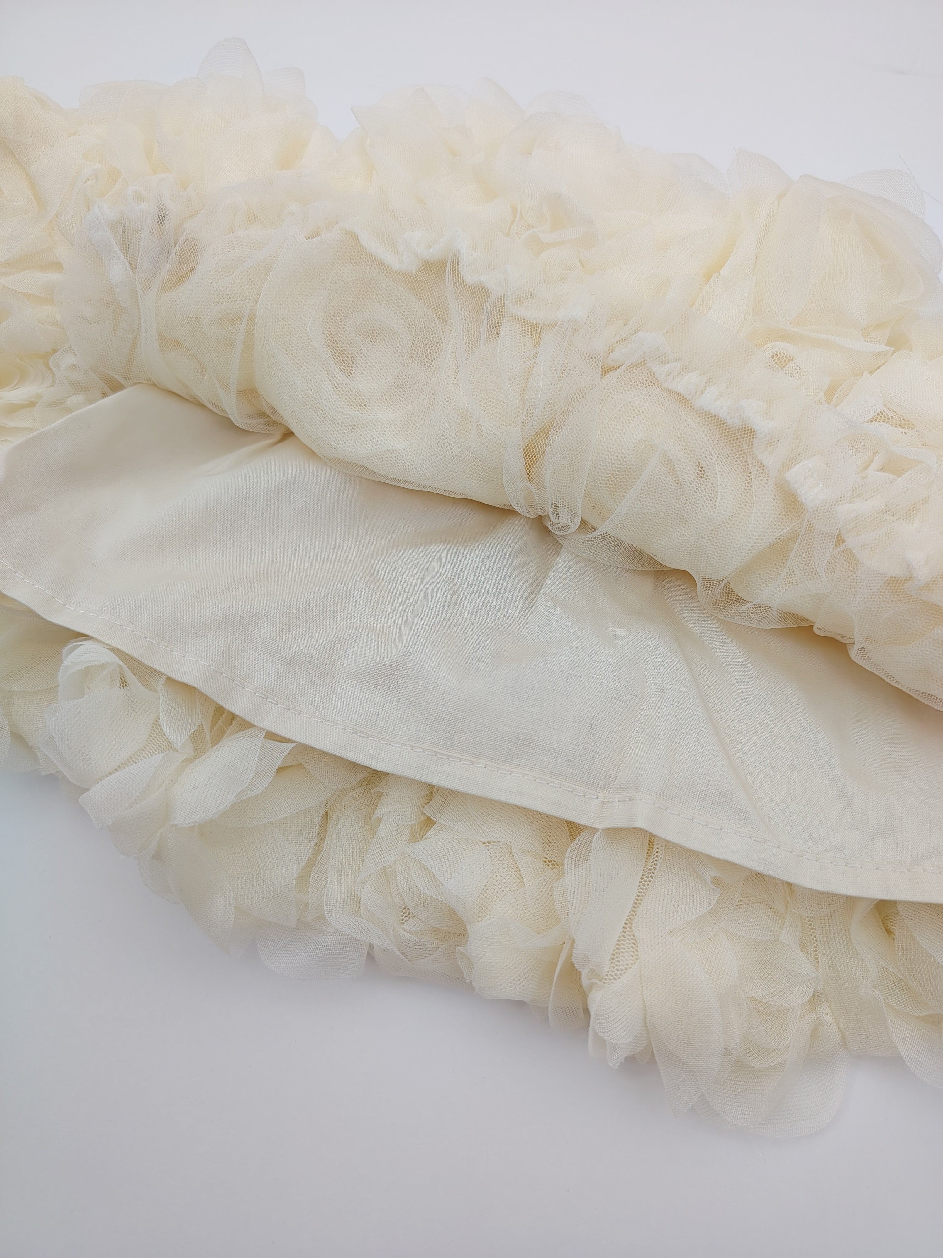 Off-White Princess Ruffled Skirt