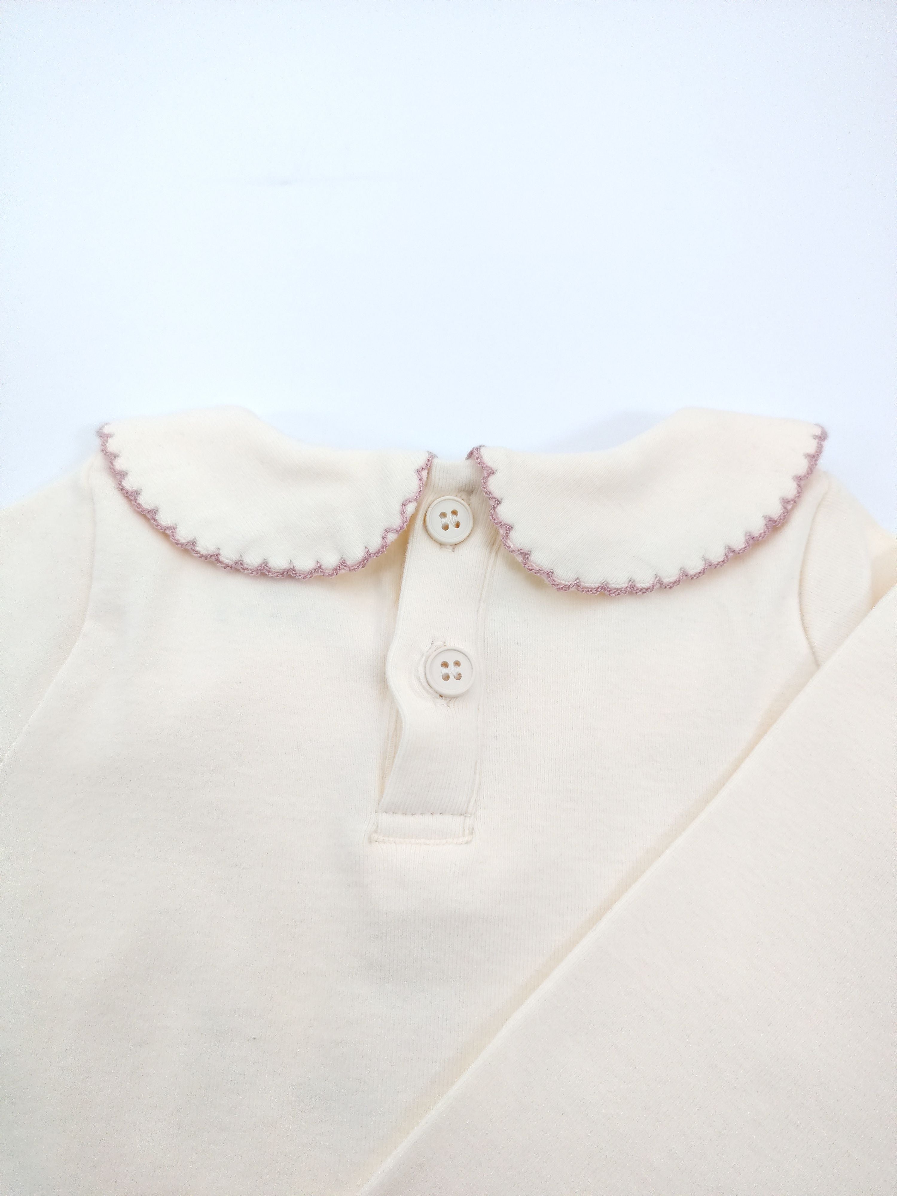 Off-White Collar Sweatshirt