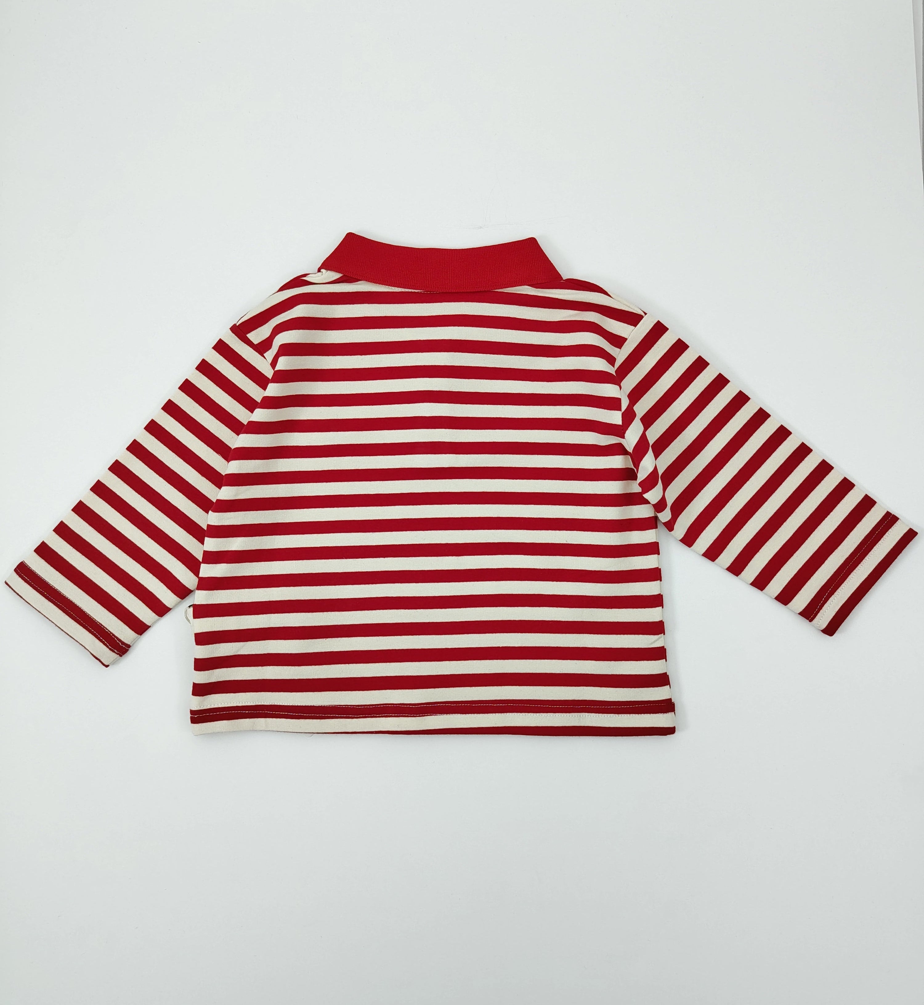 Red Stripped Sweatshirt
