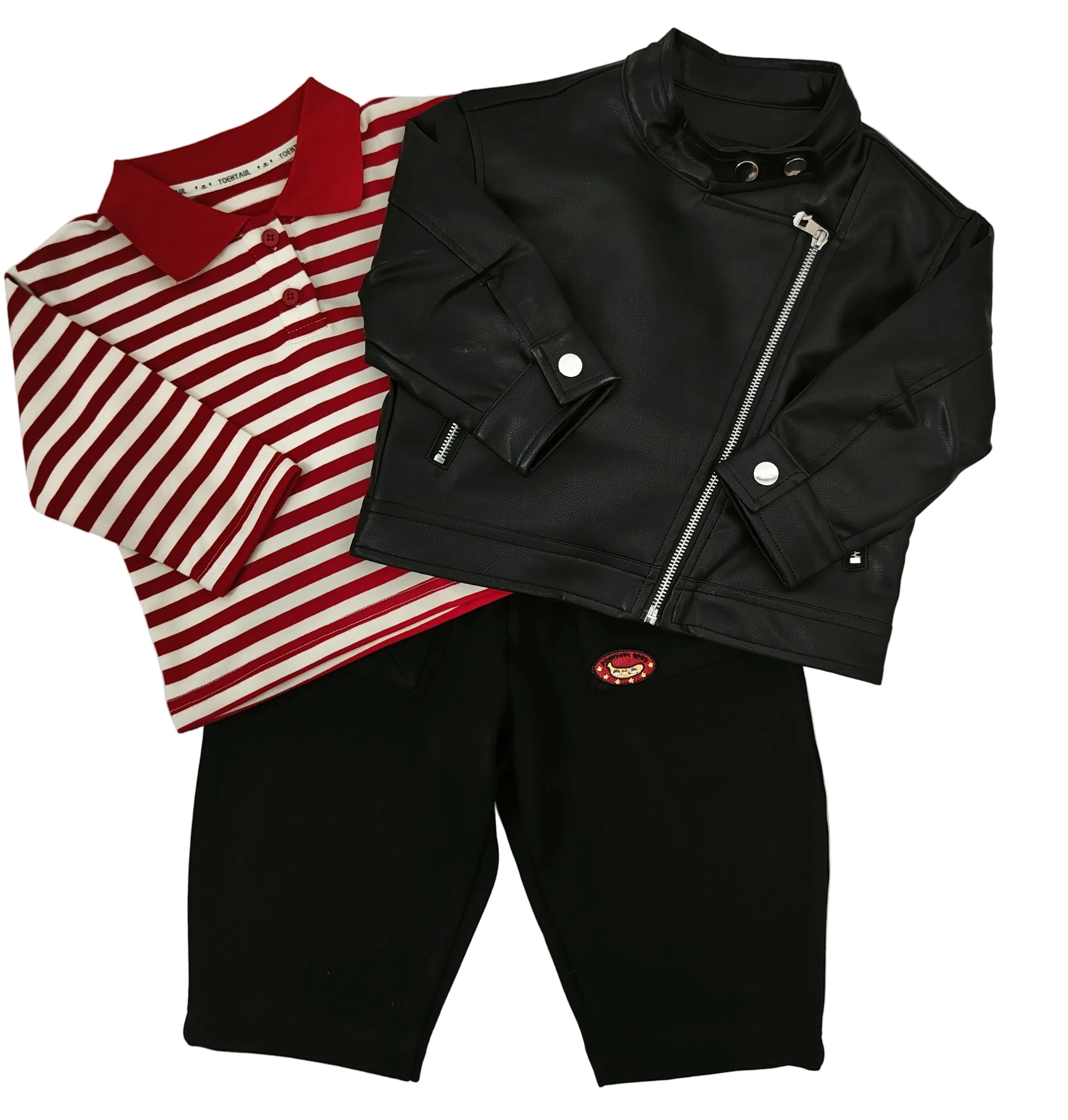 Red Stripped Sweatshirt