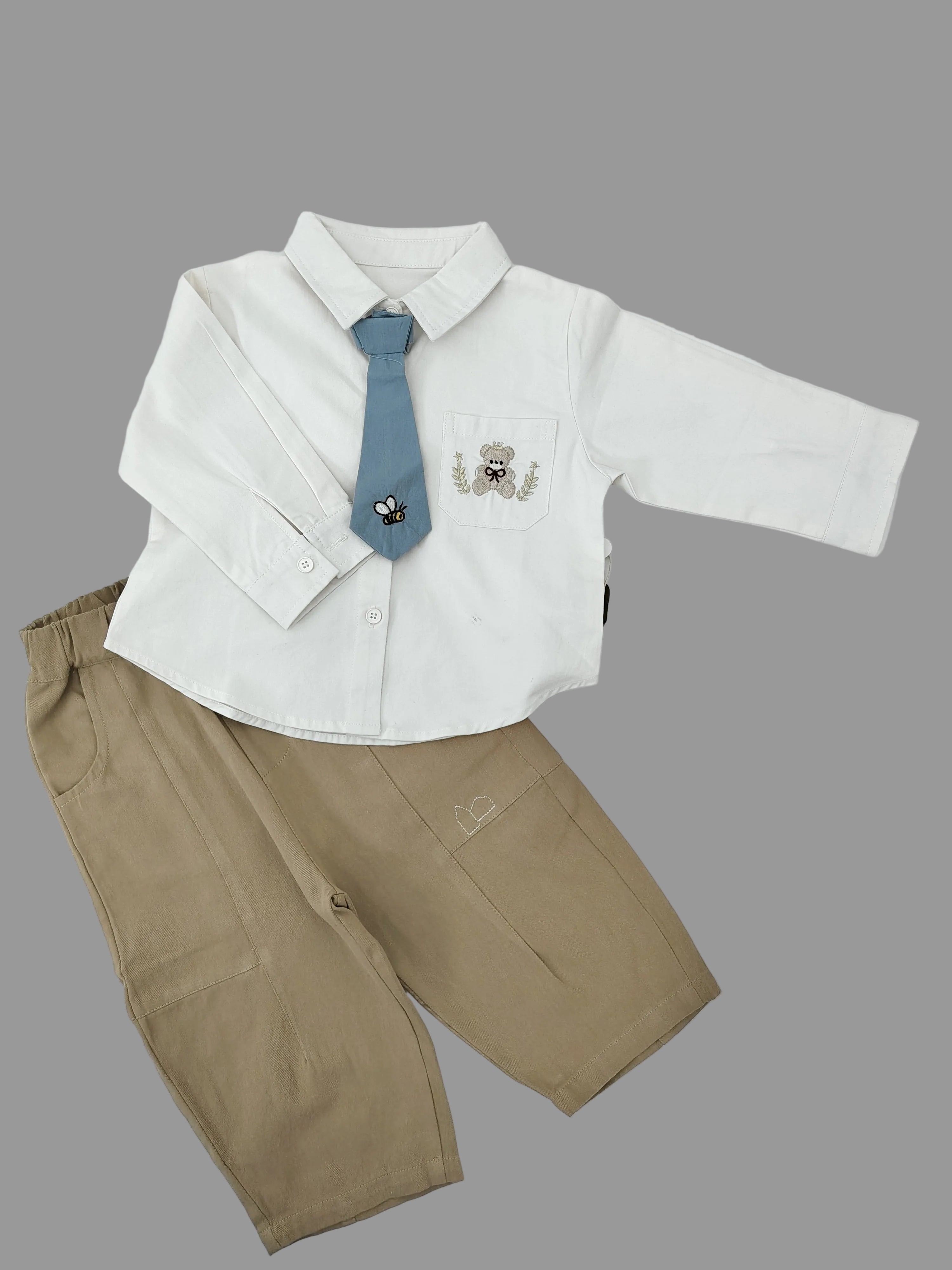 Beige Oversize Pants