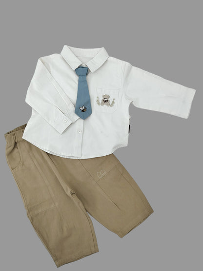 Beige Oversize Pants