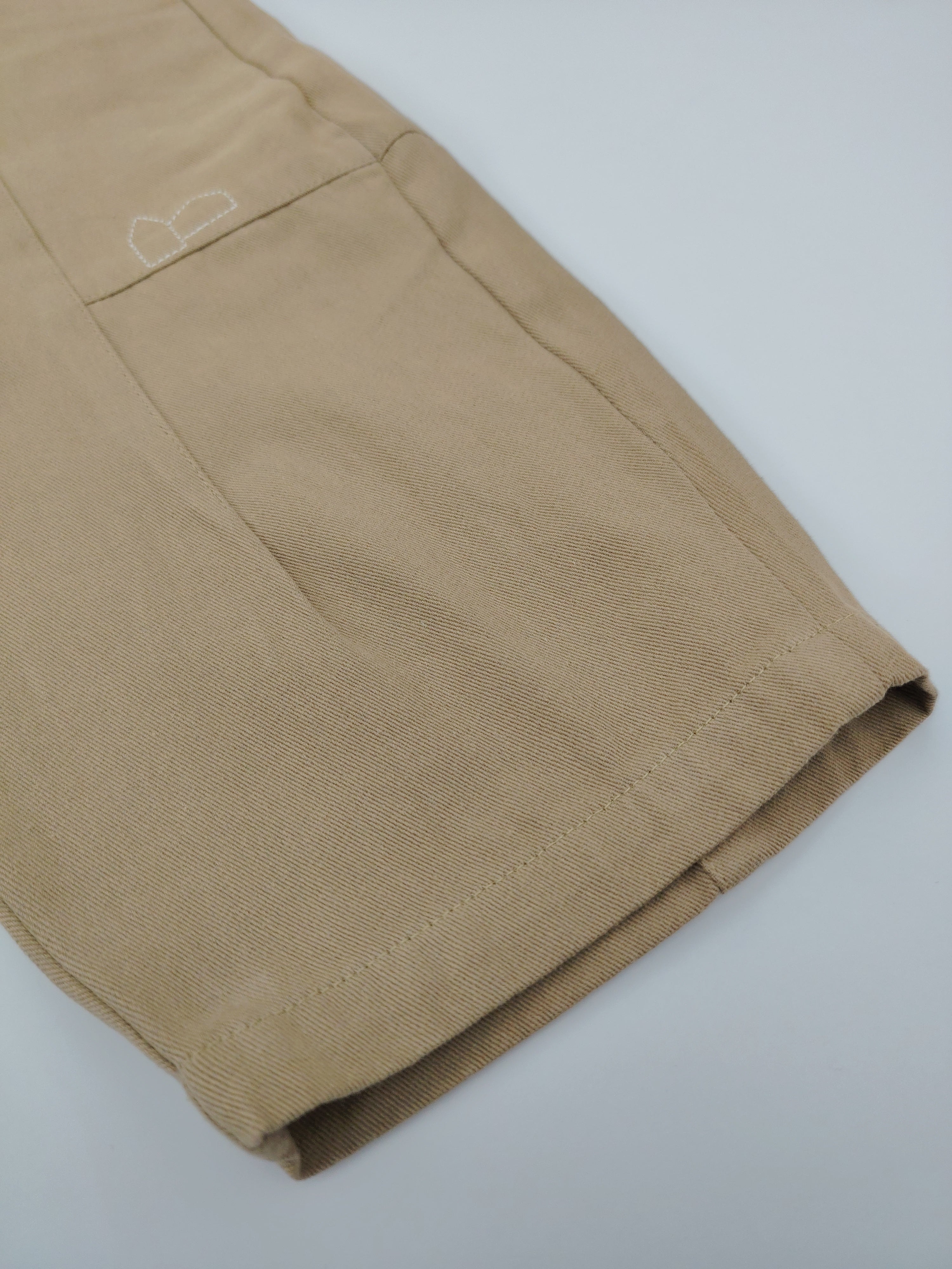 Beige Oversize Pants