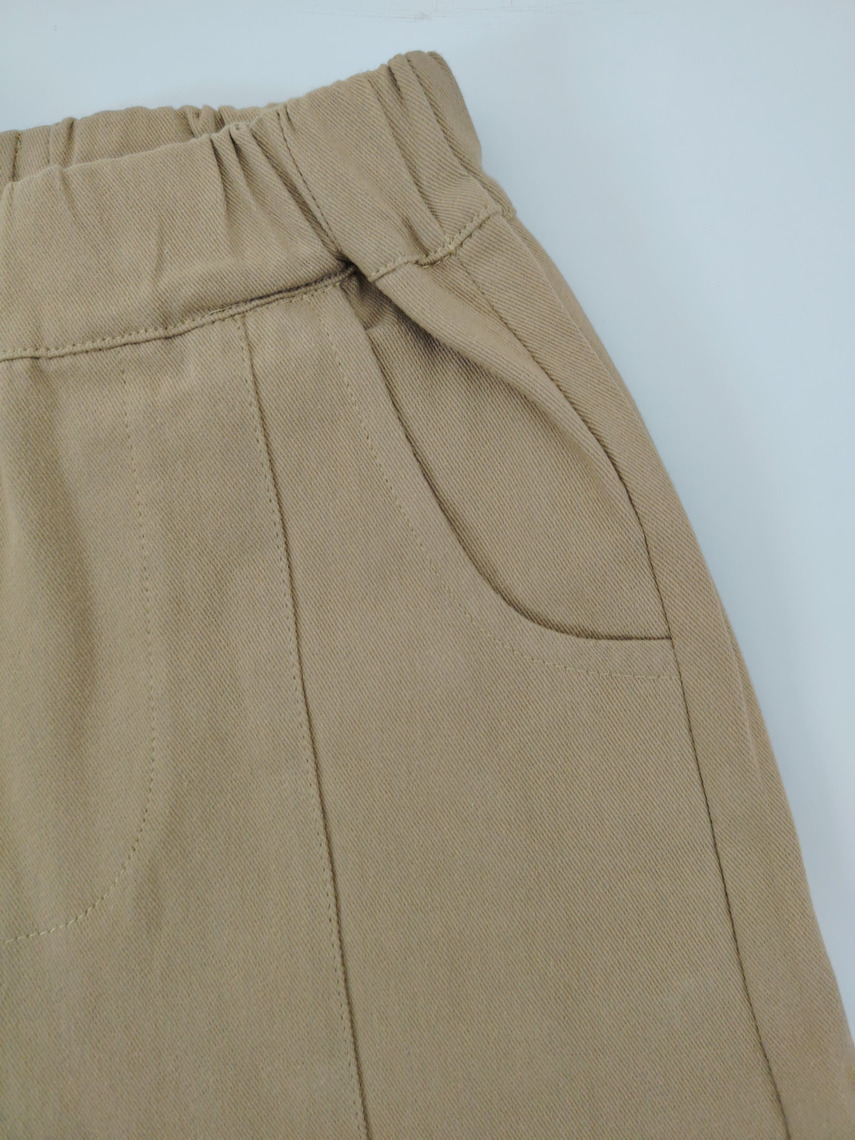 Beige Oversize Pants