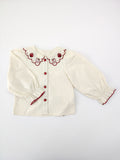 White Cloud Collar Jacket