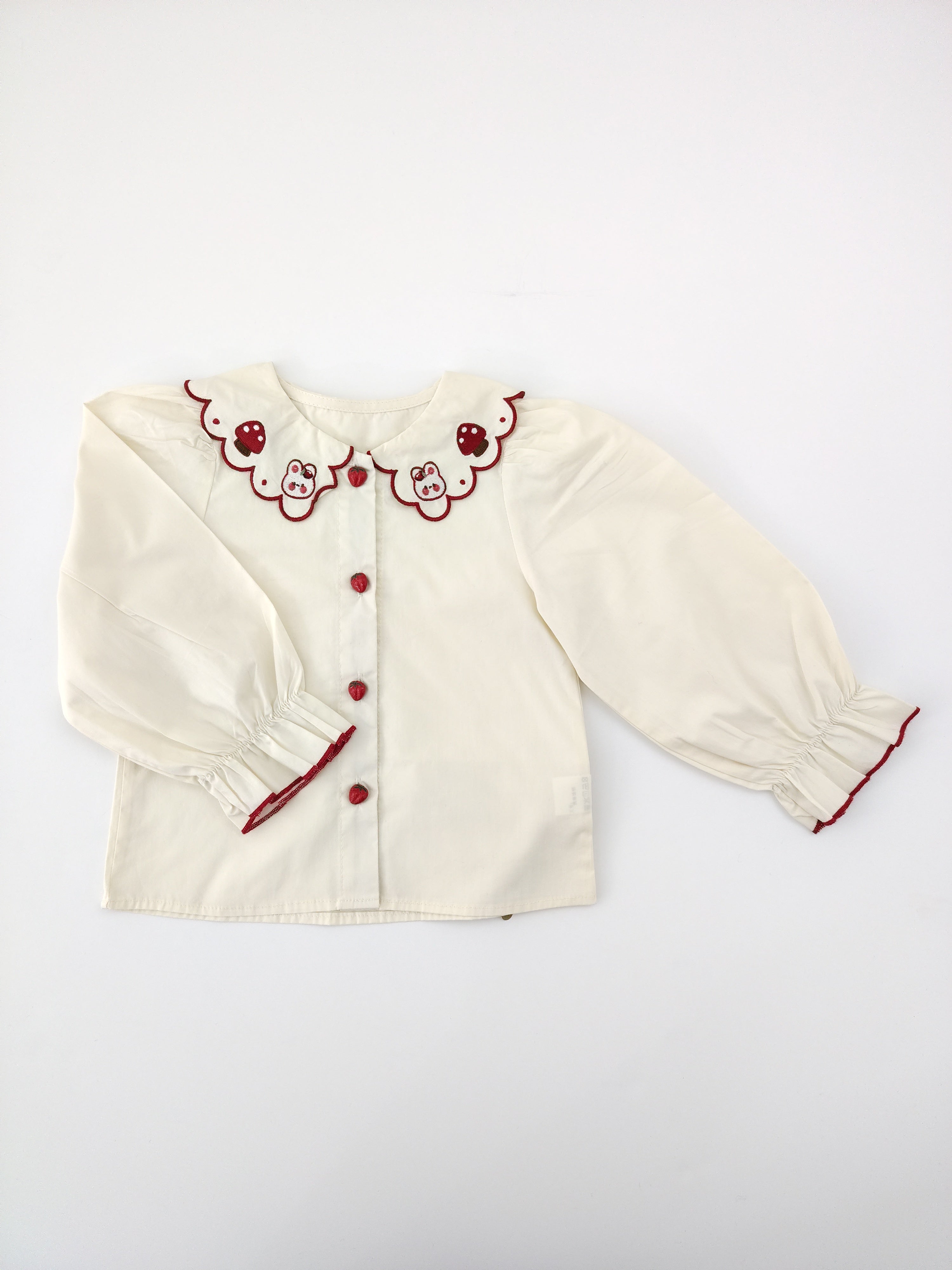 White Cloud Collar Jacket