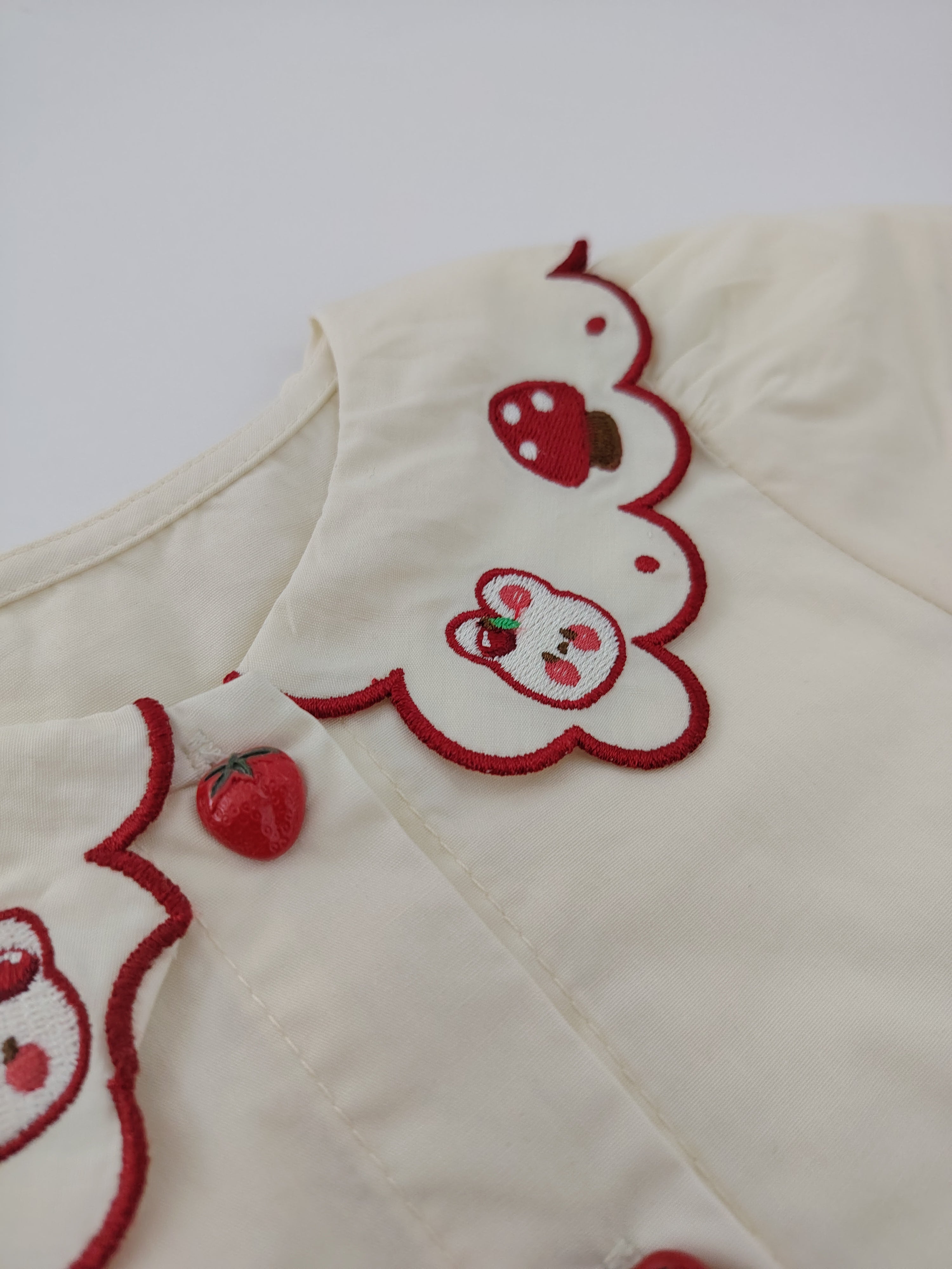 White Cloud Collar Jacket