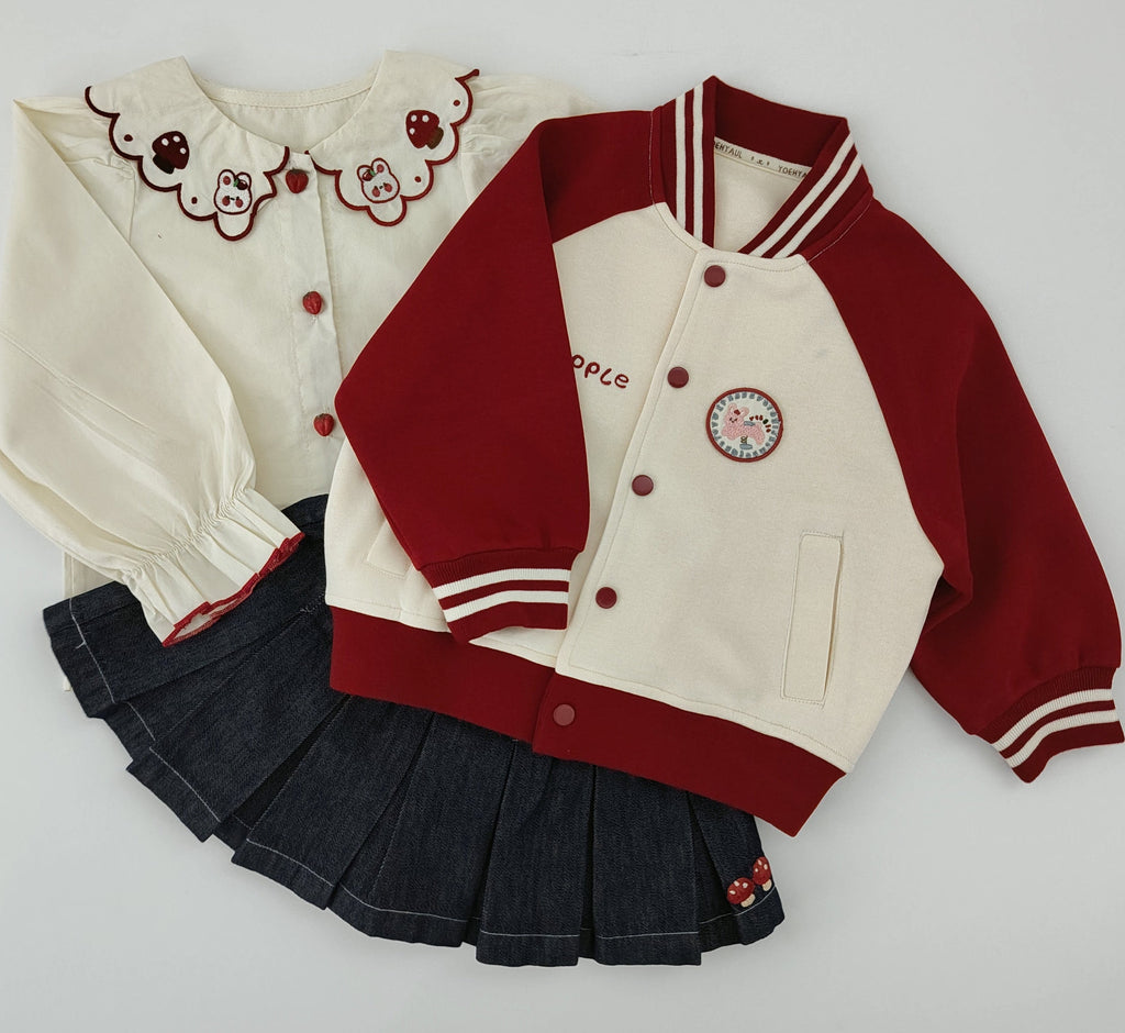 White Cloud Collar Jacket