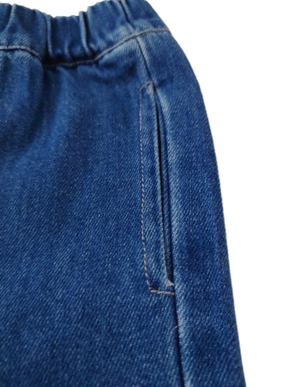 Blue Denim Bell Bottom Pants