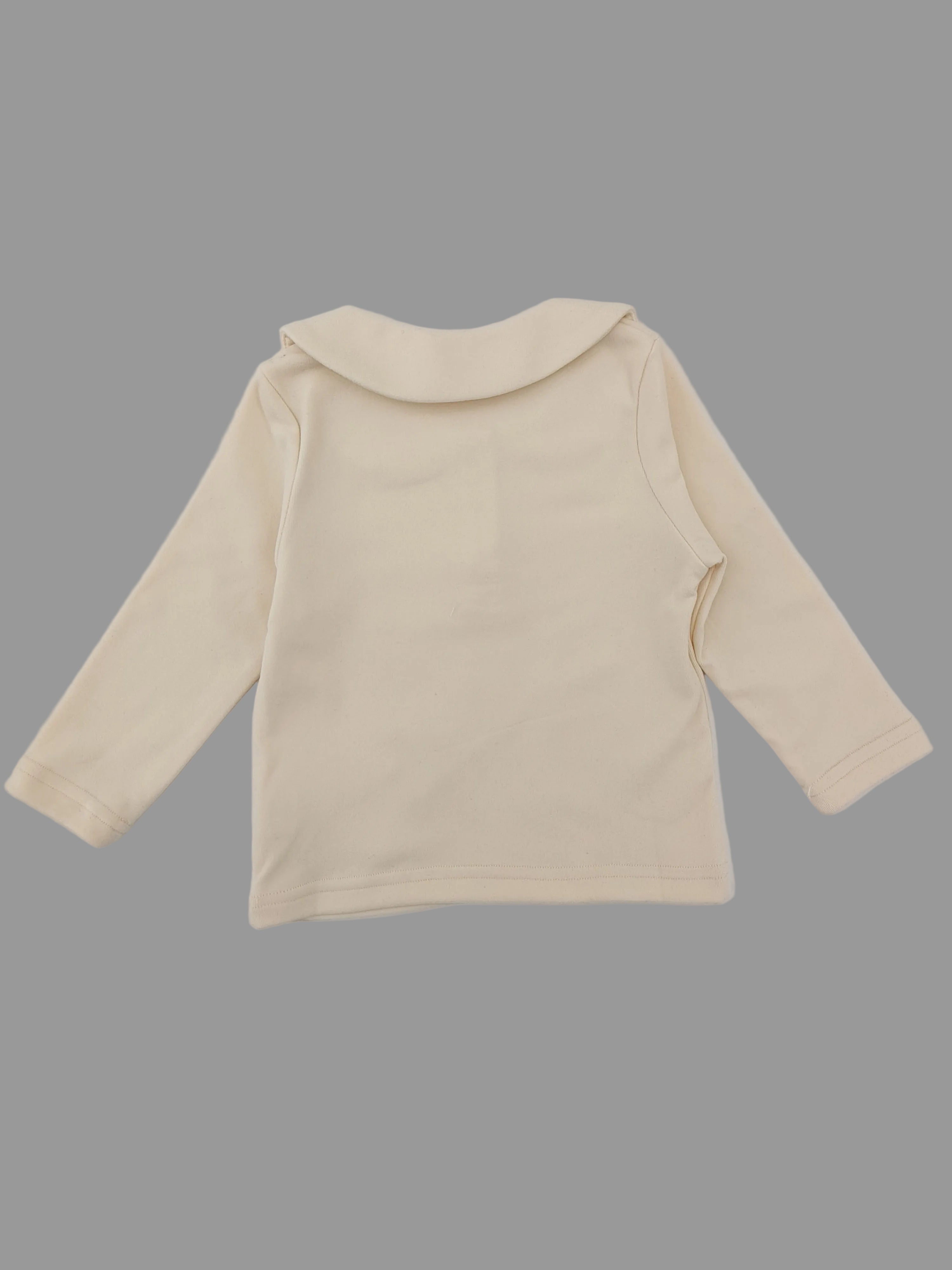 White Chicken Collar Sweatshirt