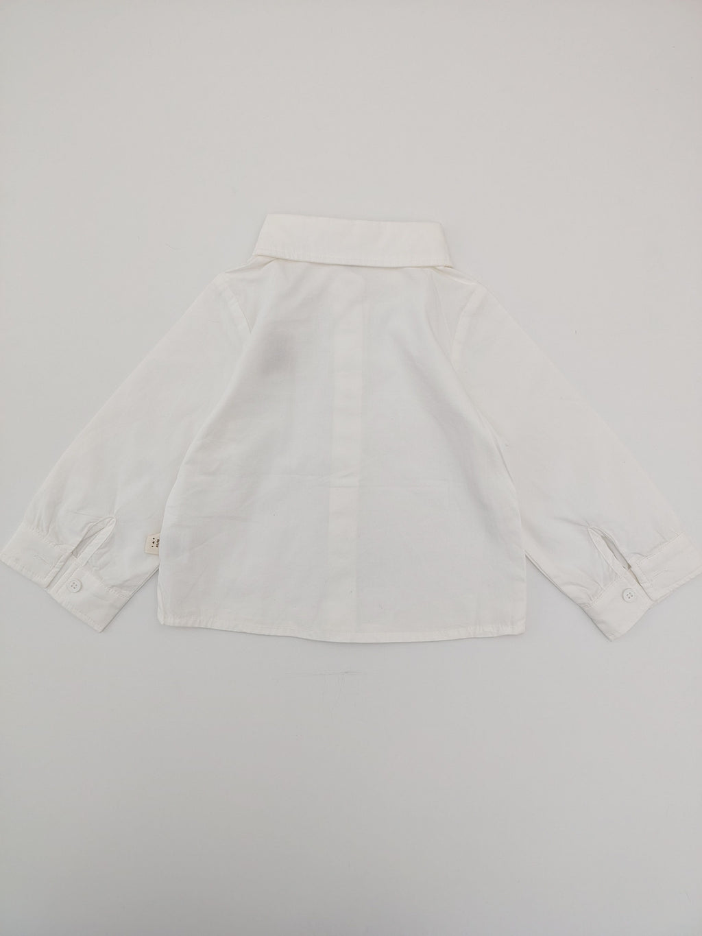 White Teddy Bear Shirt with Gray Noeud Papillon