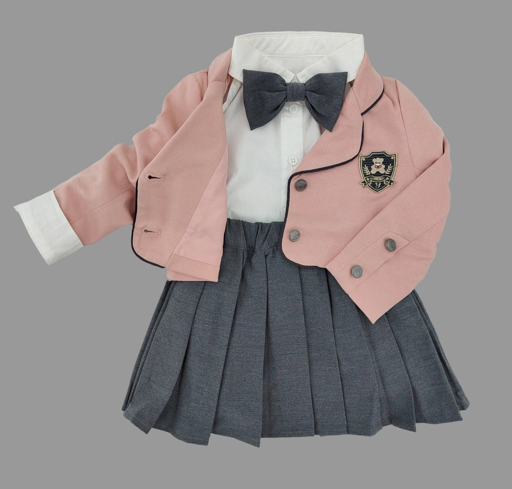 Accordion Grey Skirt
