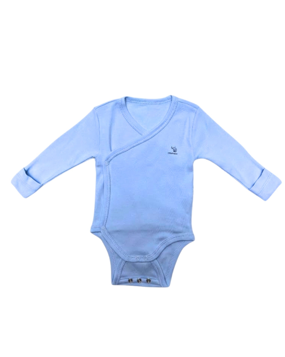 Nœud Blanc™ Organic Cotton Double Breasted & Double Size Long Sleeves Body