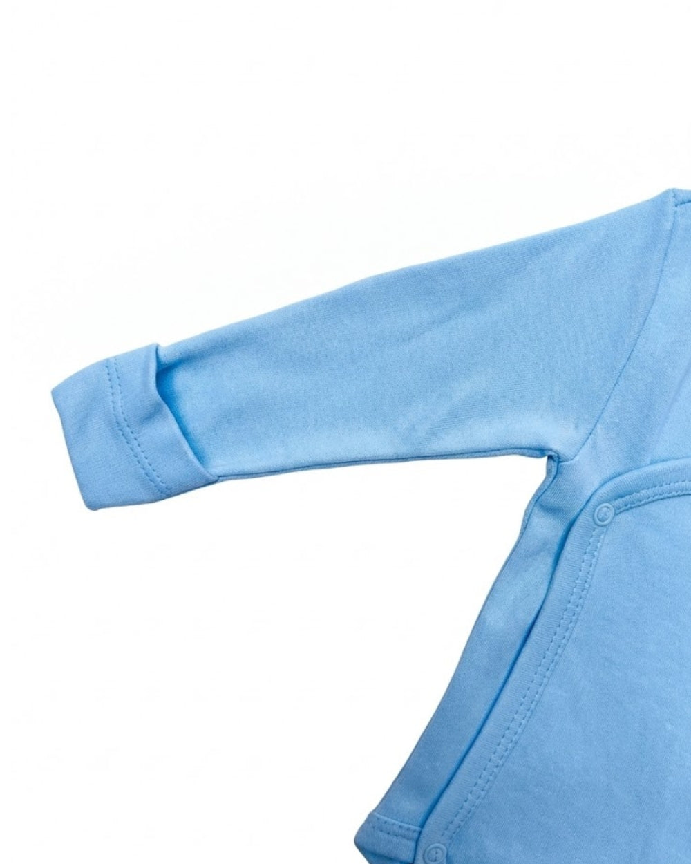 Nœud Blanc™ Organic Cotton Double Breasted & Double Size Long Sleeves Body