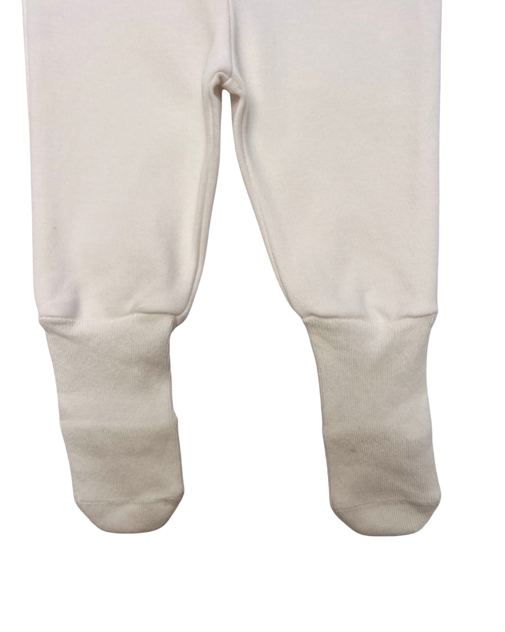 Nœud Blanc™ Organic Cotton High Waist Footed Pants