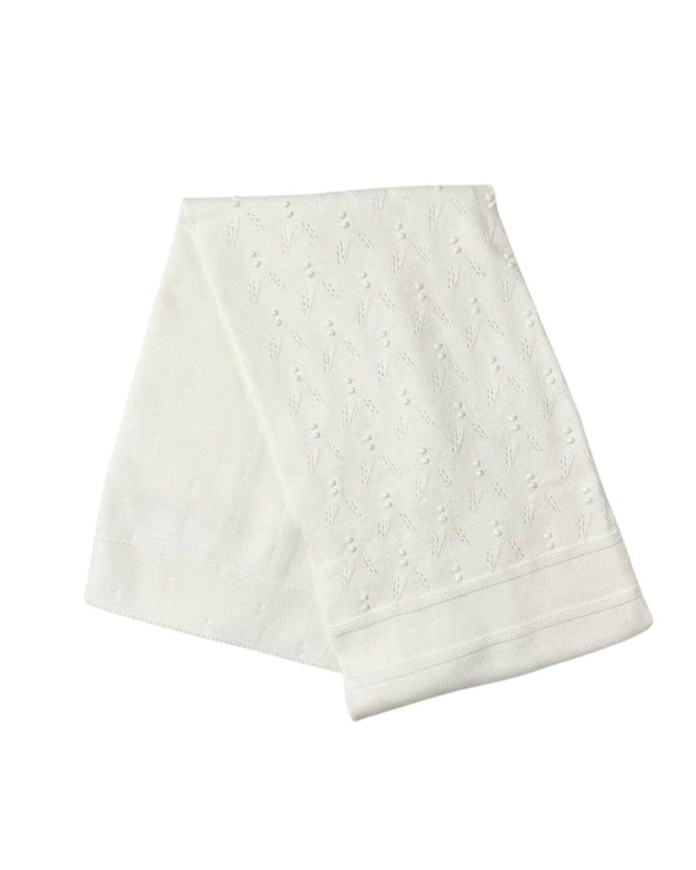 Off White Organic Crochet Dress Hospital Set 9 Pcs