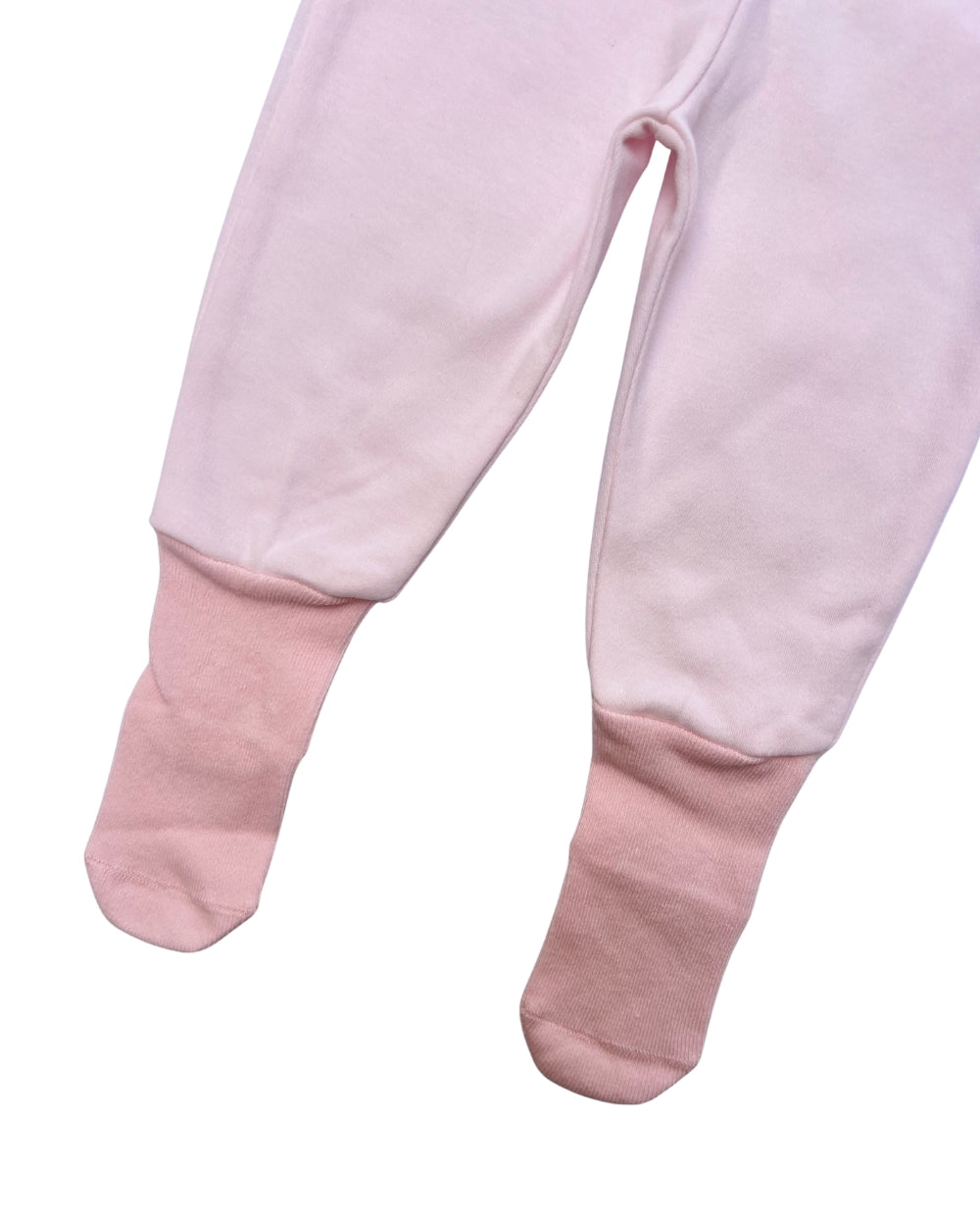 Nœud Blanc™ Organic Cotton High Waist Footed Pants